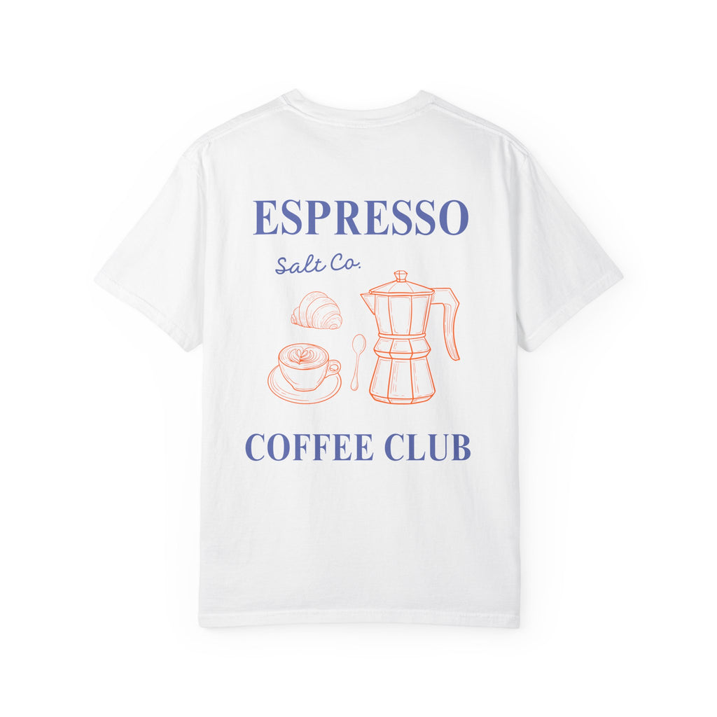 Espresso Coffee Club T-Shirt — Salt Co. Café Graphic Tee