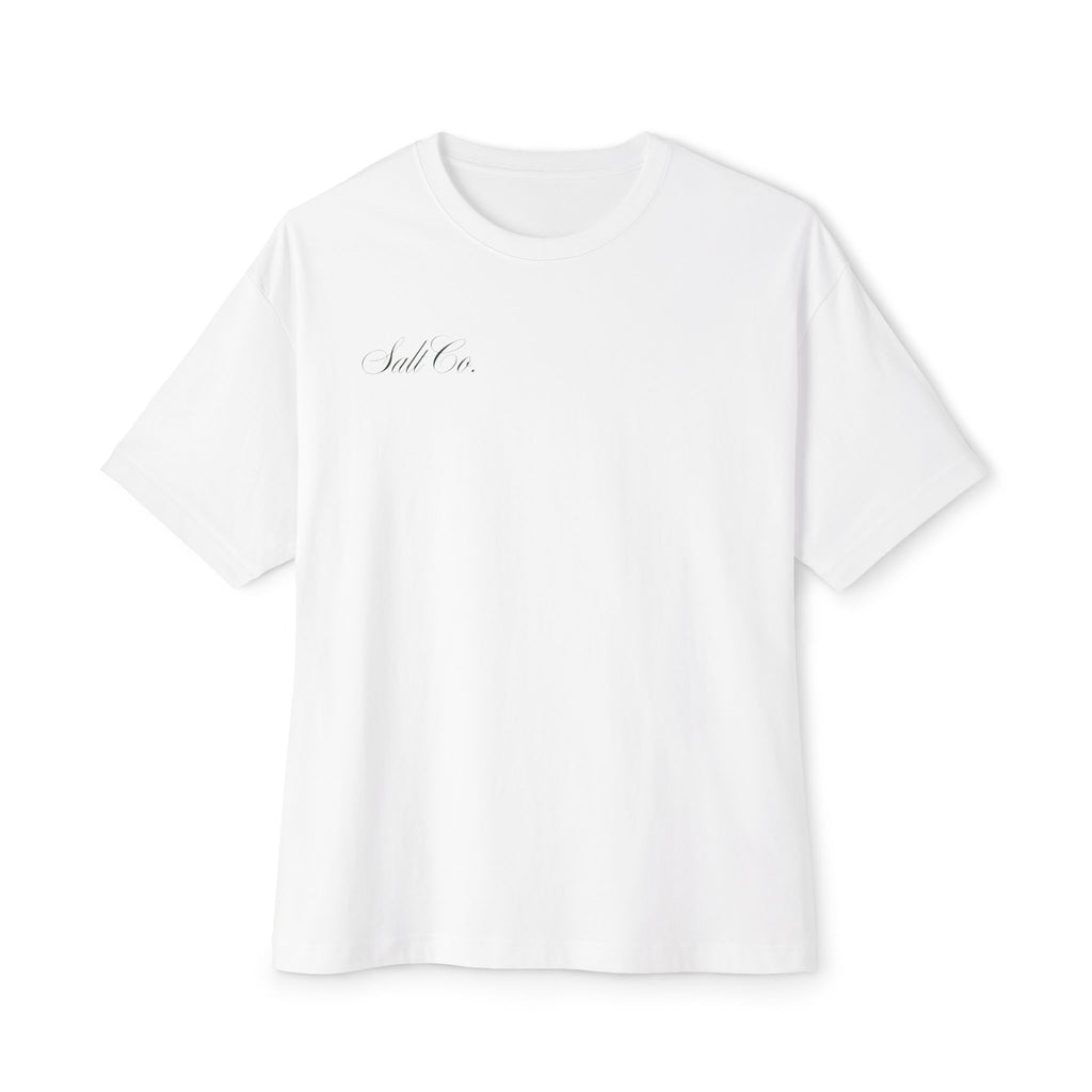 Boxy Tee — Botanical Bloom & Rejoice