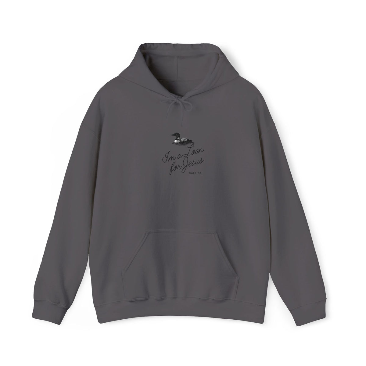 "I'm a Loon for Jesus" Embroidered Hoodie