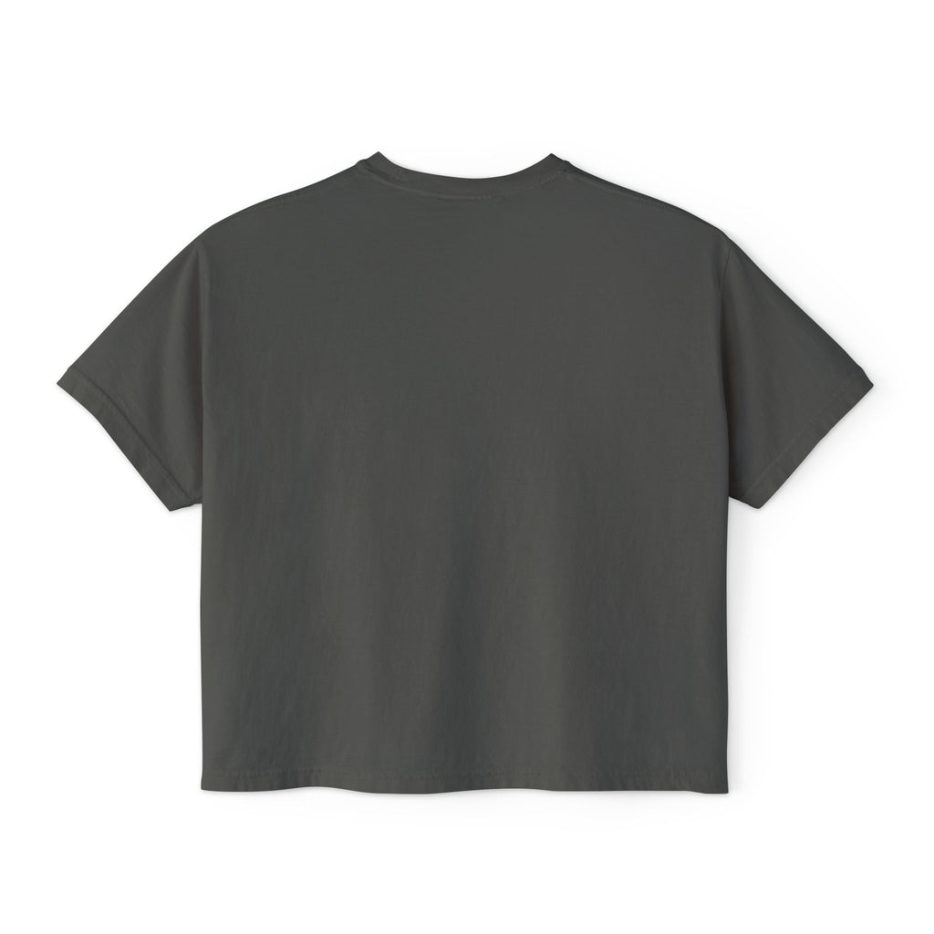 Wake Zone Women's Boxy Tee — Vintage Surf Graphic T-Shirt