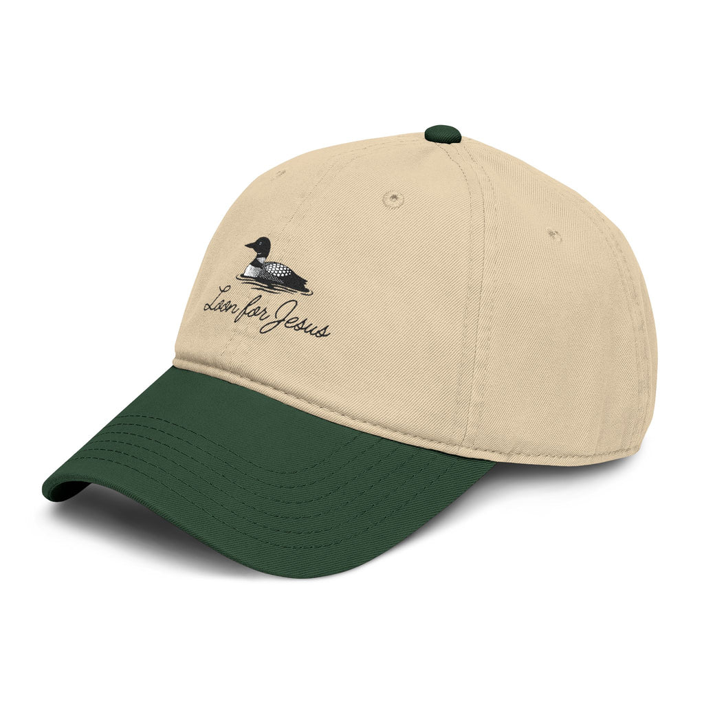 "Loon for Jesus" Embroidered Cap