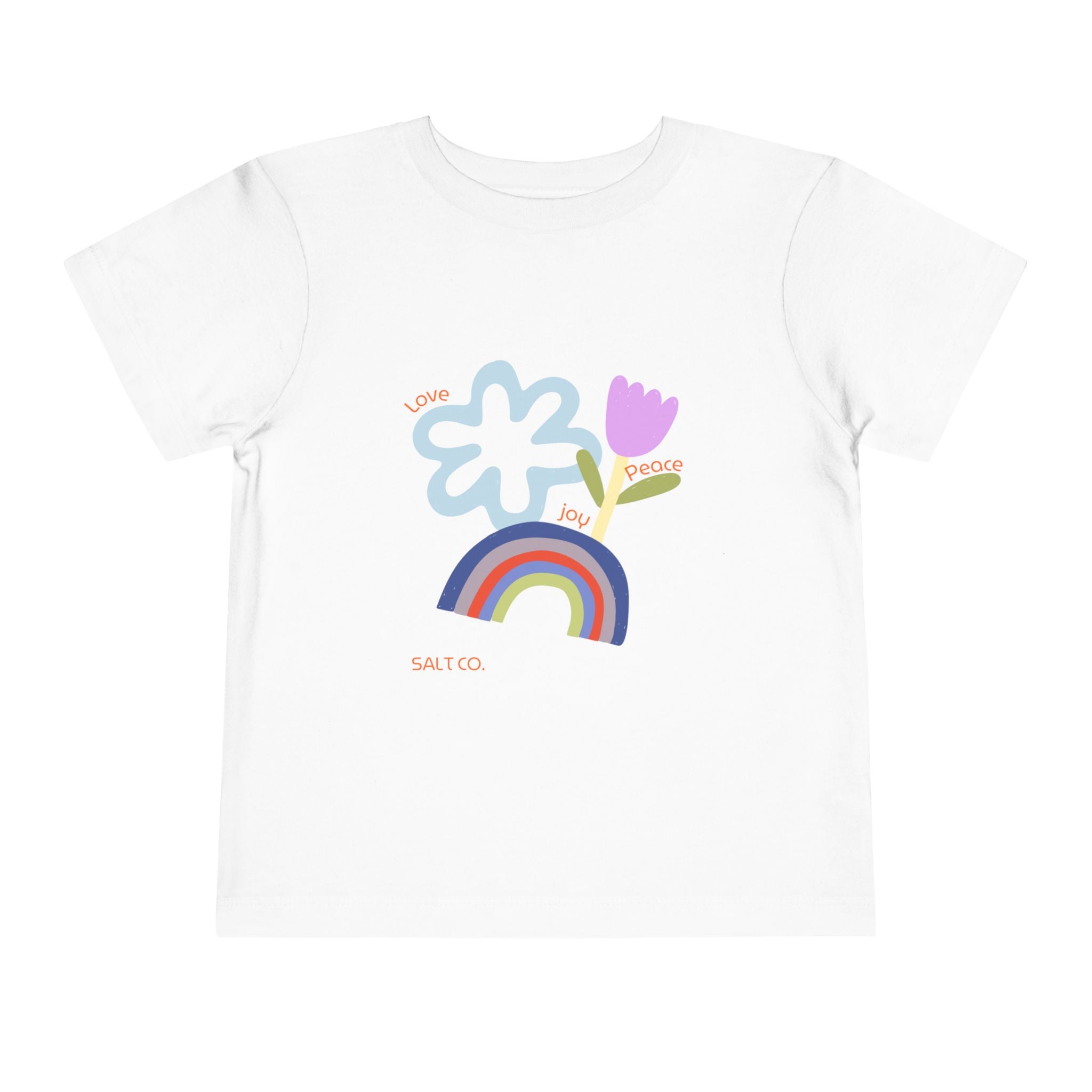 Toddler Tee - Love, Joy, Peace.