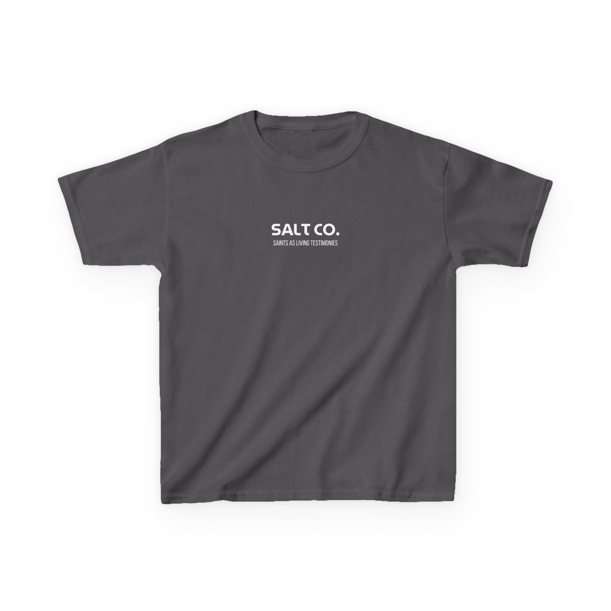Kids T‑Shirt — "Jesus Loves You" Smiley Tee (Salt Co.)