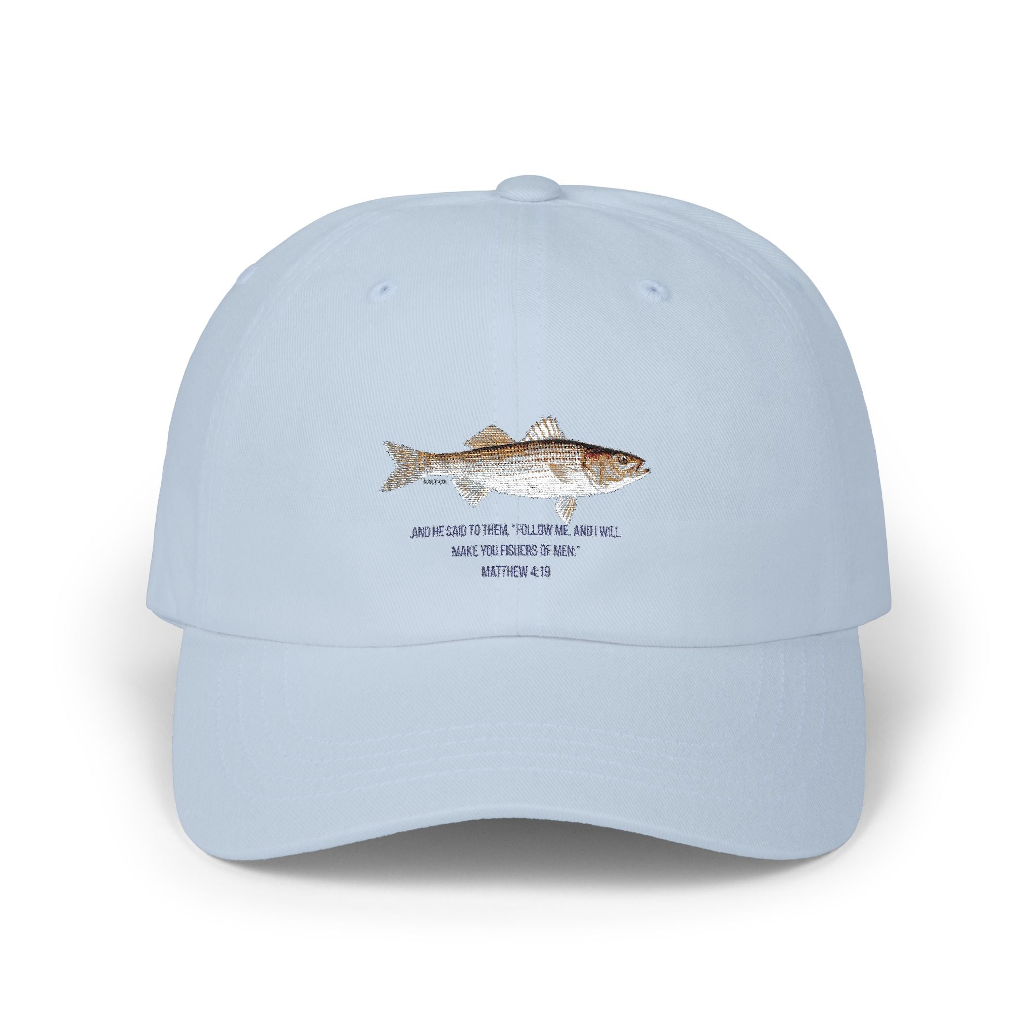 Walleye Fish Dad Cap — Embroidered Fishing Hat for Anglers