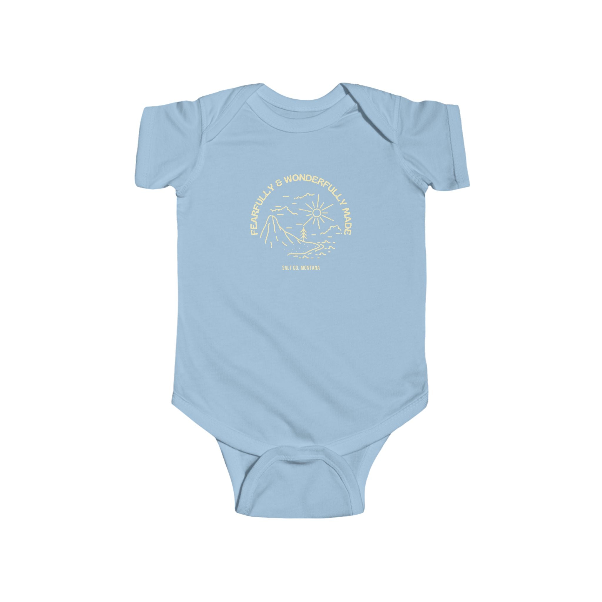 Infant Bodysuit — "Fearfully & Wonderfully Made"