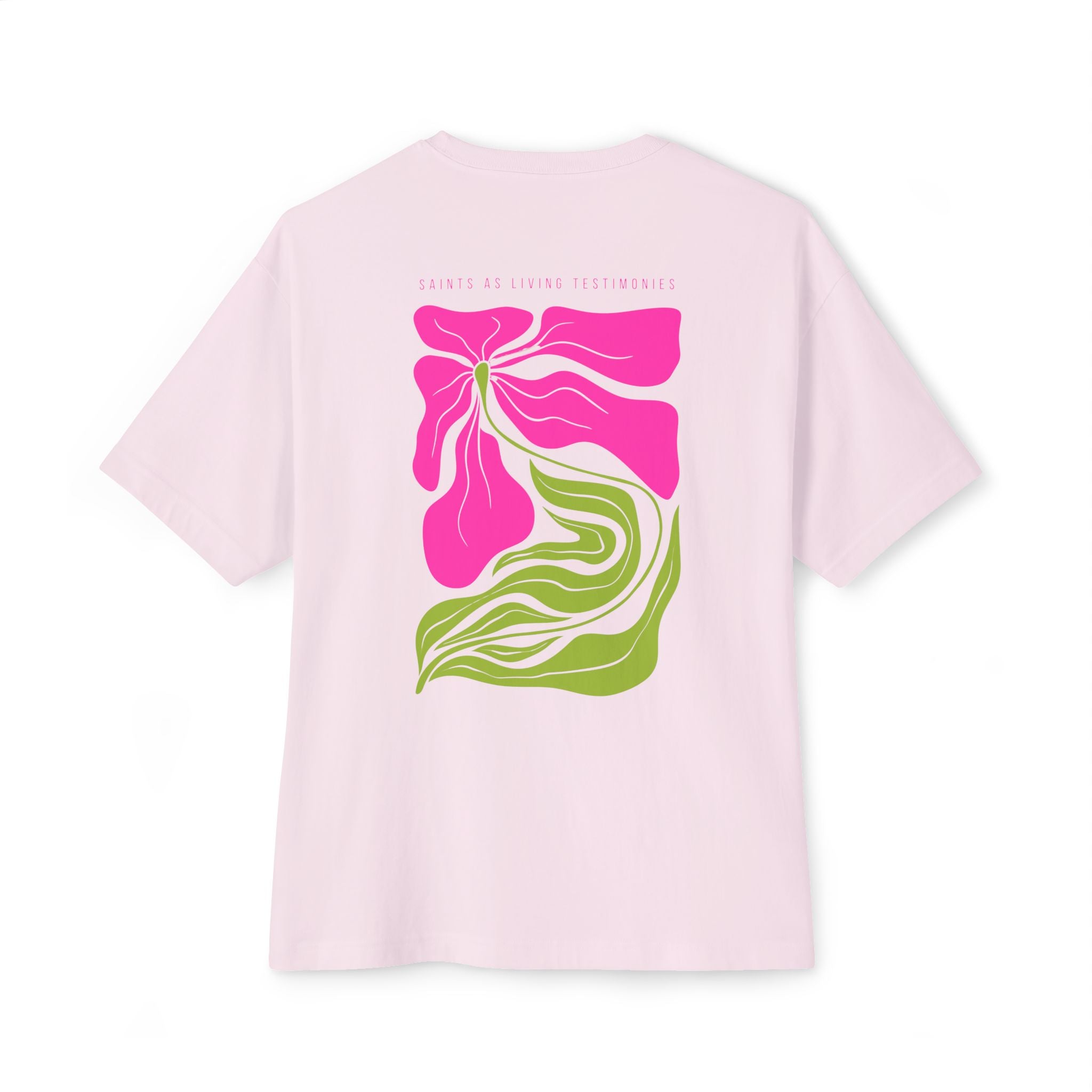'Co Creator' Boxy Tee with secret message on inner label