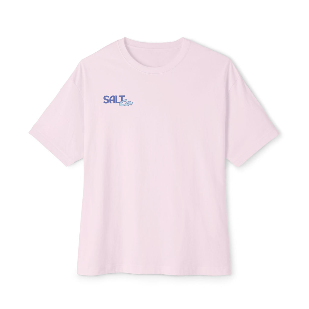 Pickleball Club Oversized Tee — Retro Paddle & Ball Graphic
