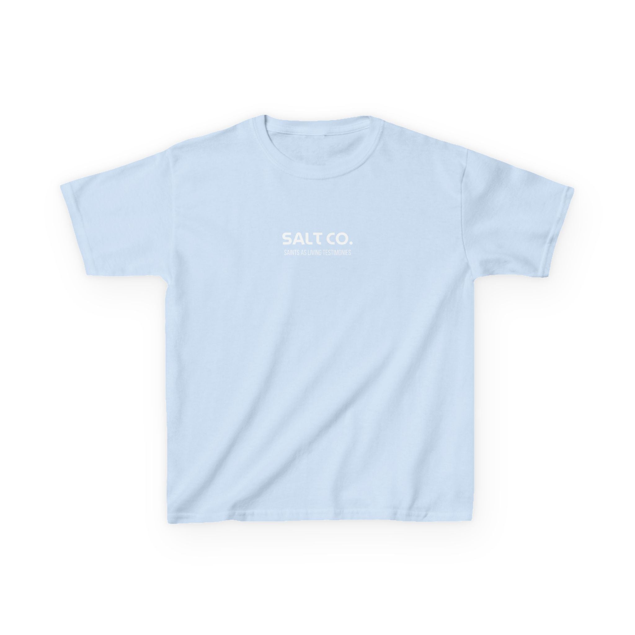 Kids T‑Shirt — "Jesus Loves You" Smiley Tee (Salt Co.)