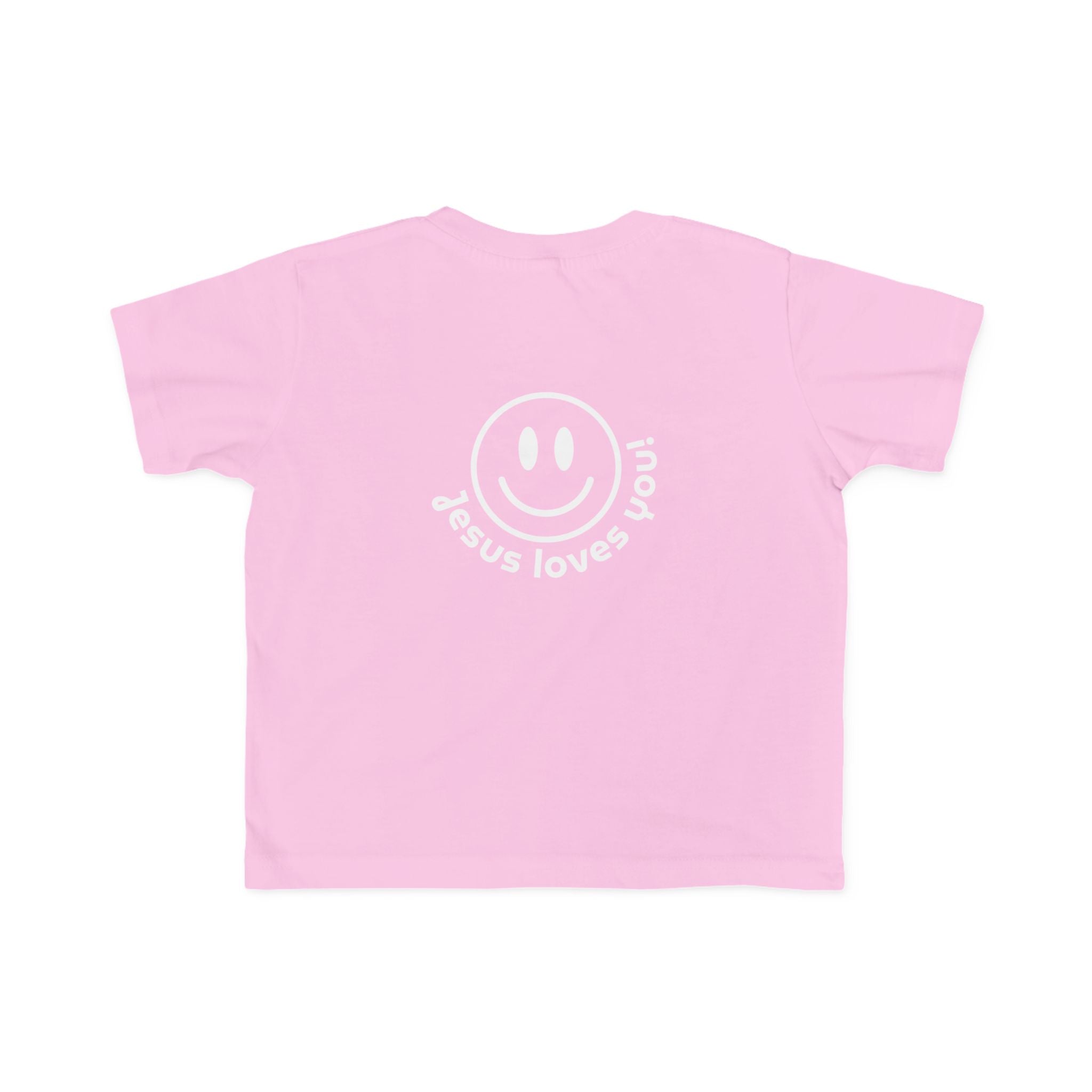 Toddler Tee — 'Salt Co.' Front & 'Jesus Loves You' Smiley Back