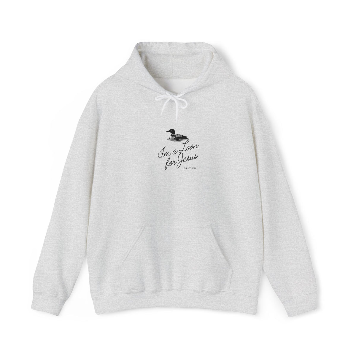 "I'm a Loon for Jesus" Embroidered Hoodie