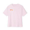 Boxy Tee — Tropical Fruit Print 'Salt Co.' Graphic T-Shirt