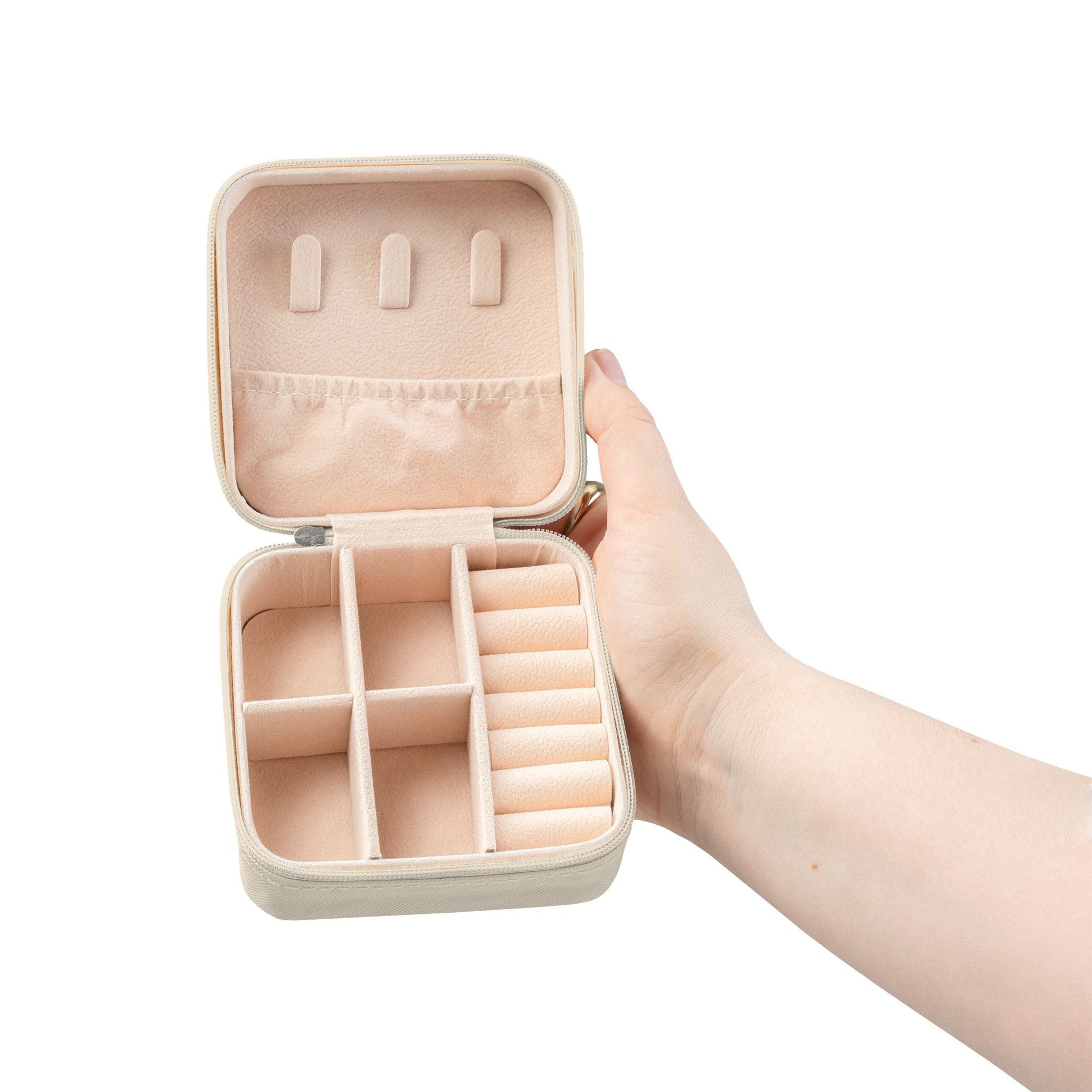 Salt Co. Compact Jewelry Travel Case — Portable Ring & Earring Organizer