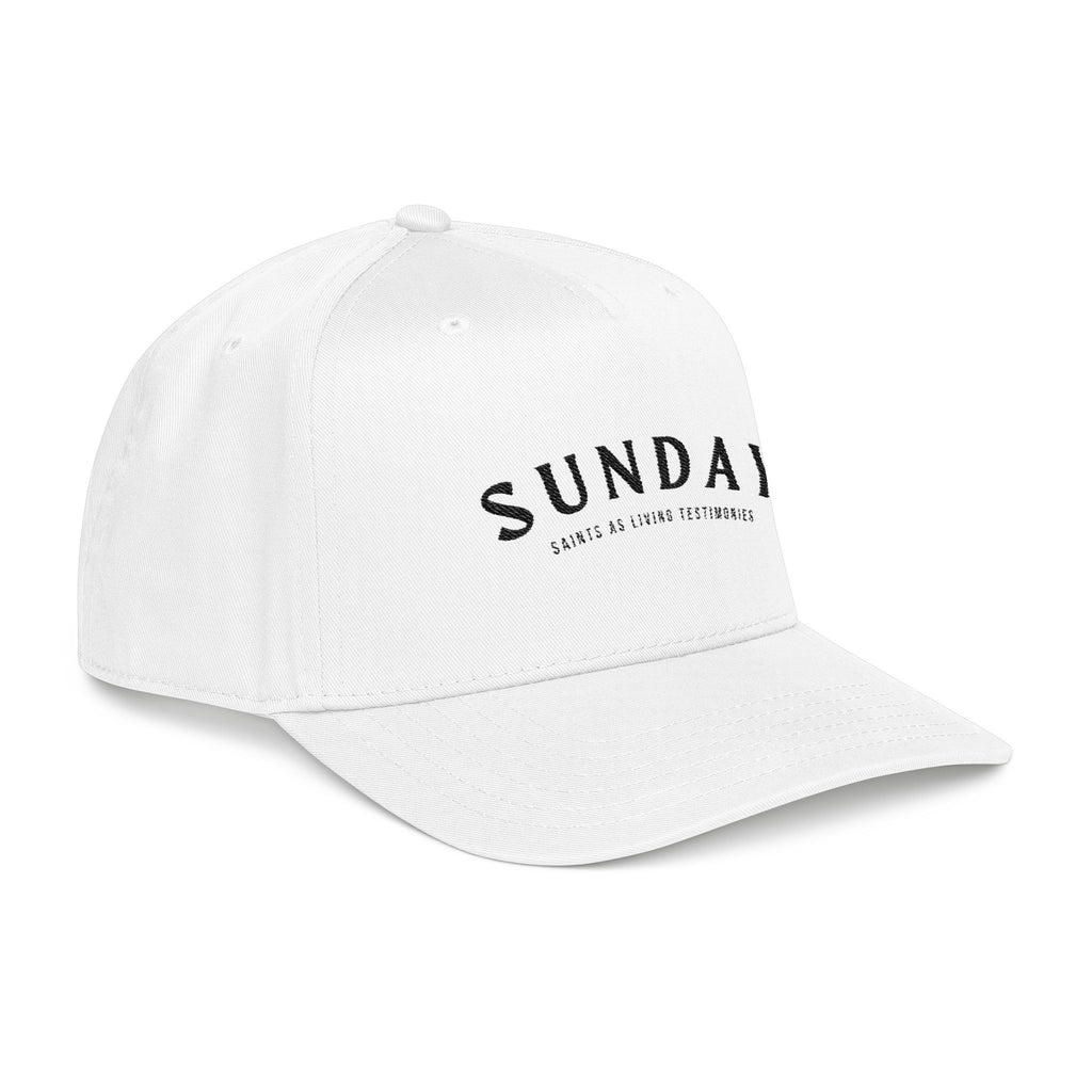 Sunday Embroidered Baseball Cap - Casual Weekend Hat