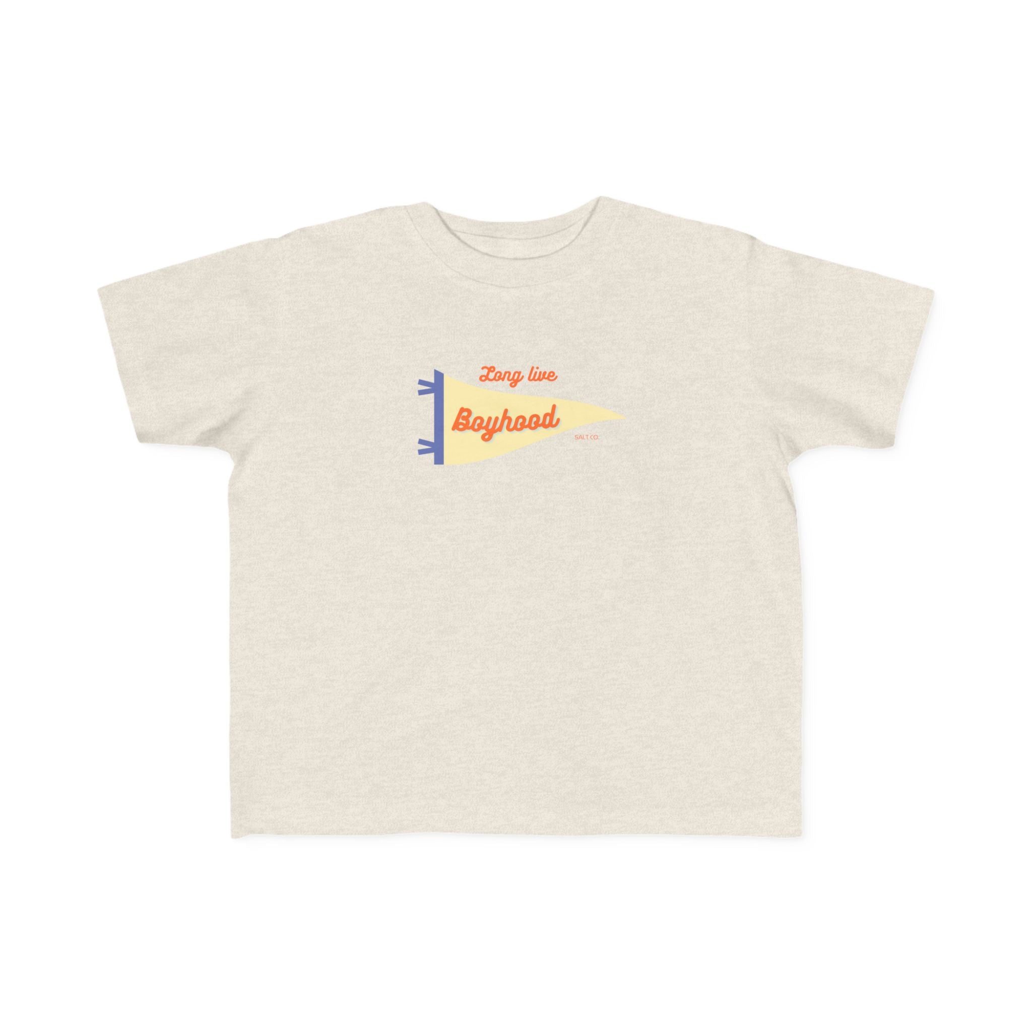 Vintage "Boyhood” Toddler T-Shirt — Retro Beach Vibes