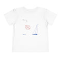 Toddler Tee — Nautical Sailboat & Compass Graphic (“Sail To.”)