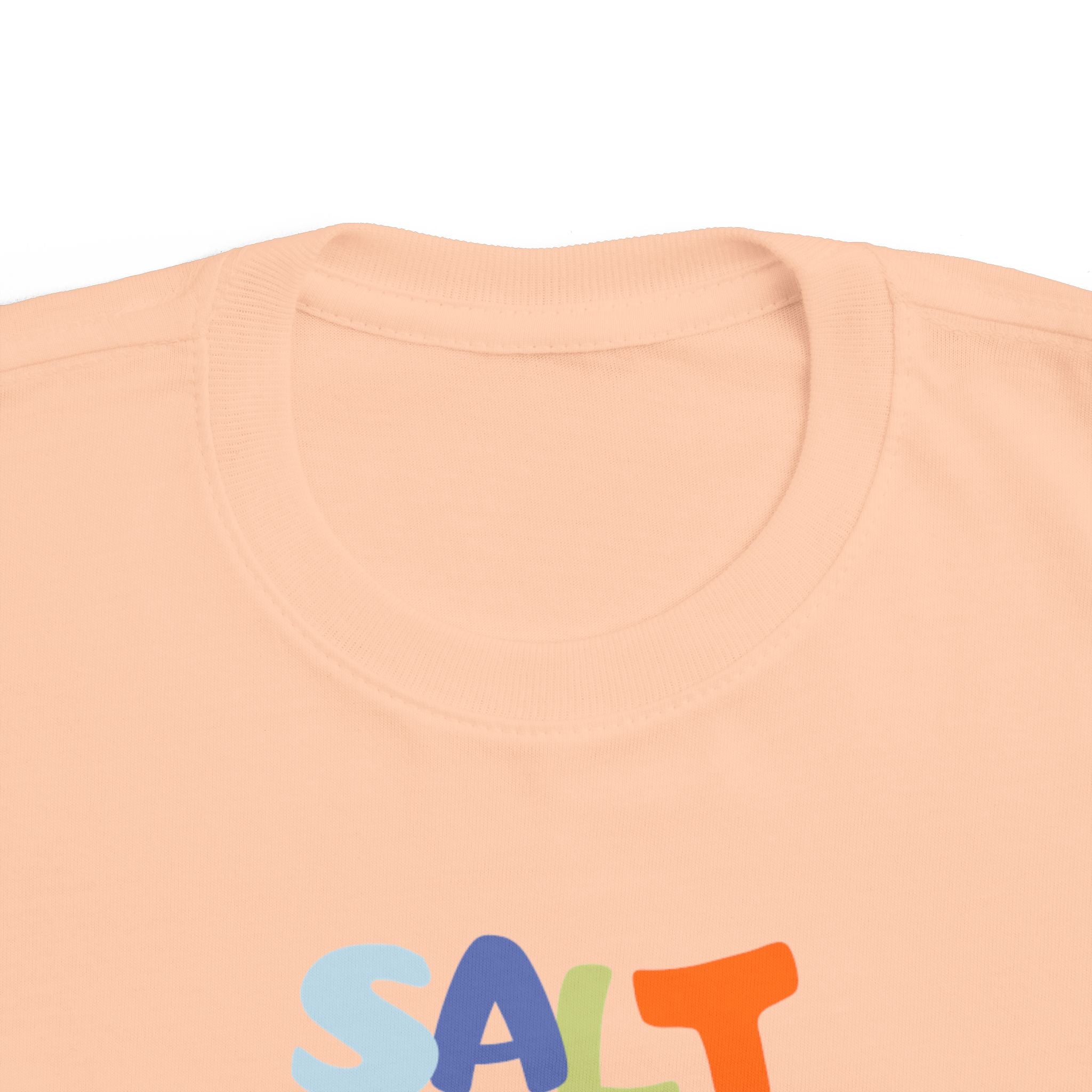 Salt & Light Toddler Tee — Colorful Christian Kids T‑Shirt