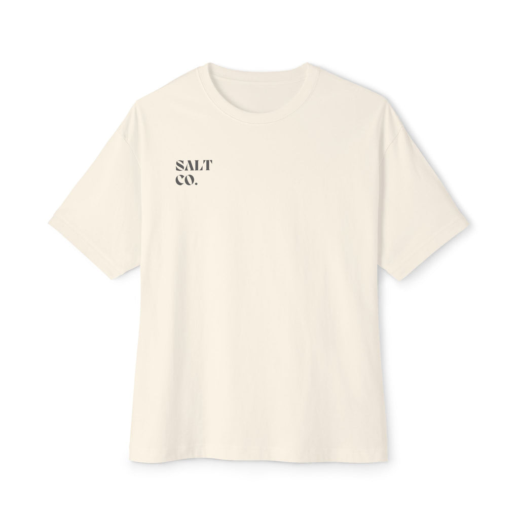 Boxy Tee — "In Montana as it is in Heaven" Minimalist Graphic