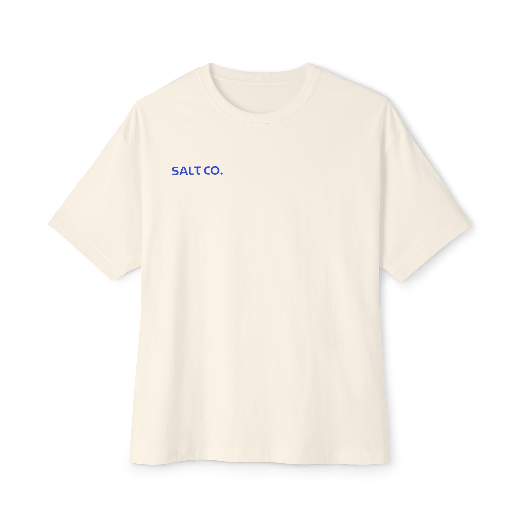Afresh Brew Graphic Tee — Retro Coffee Logo Oversized Boxy T‑Shirt