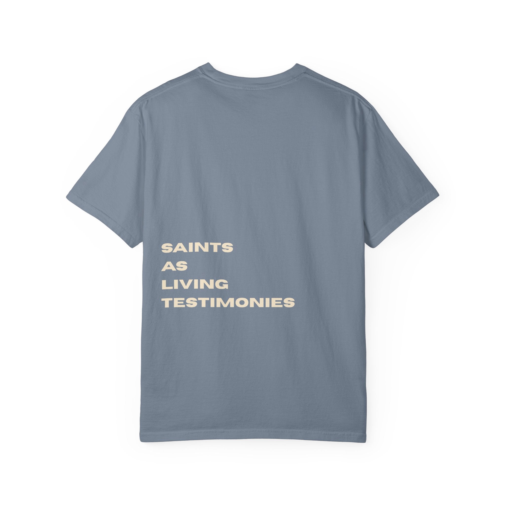 Salt Co. Tee — "Saints as Living Testimonies" Graphic T-Shirt