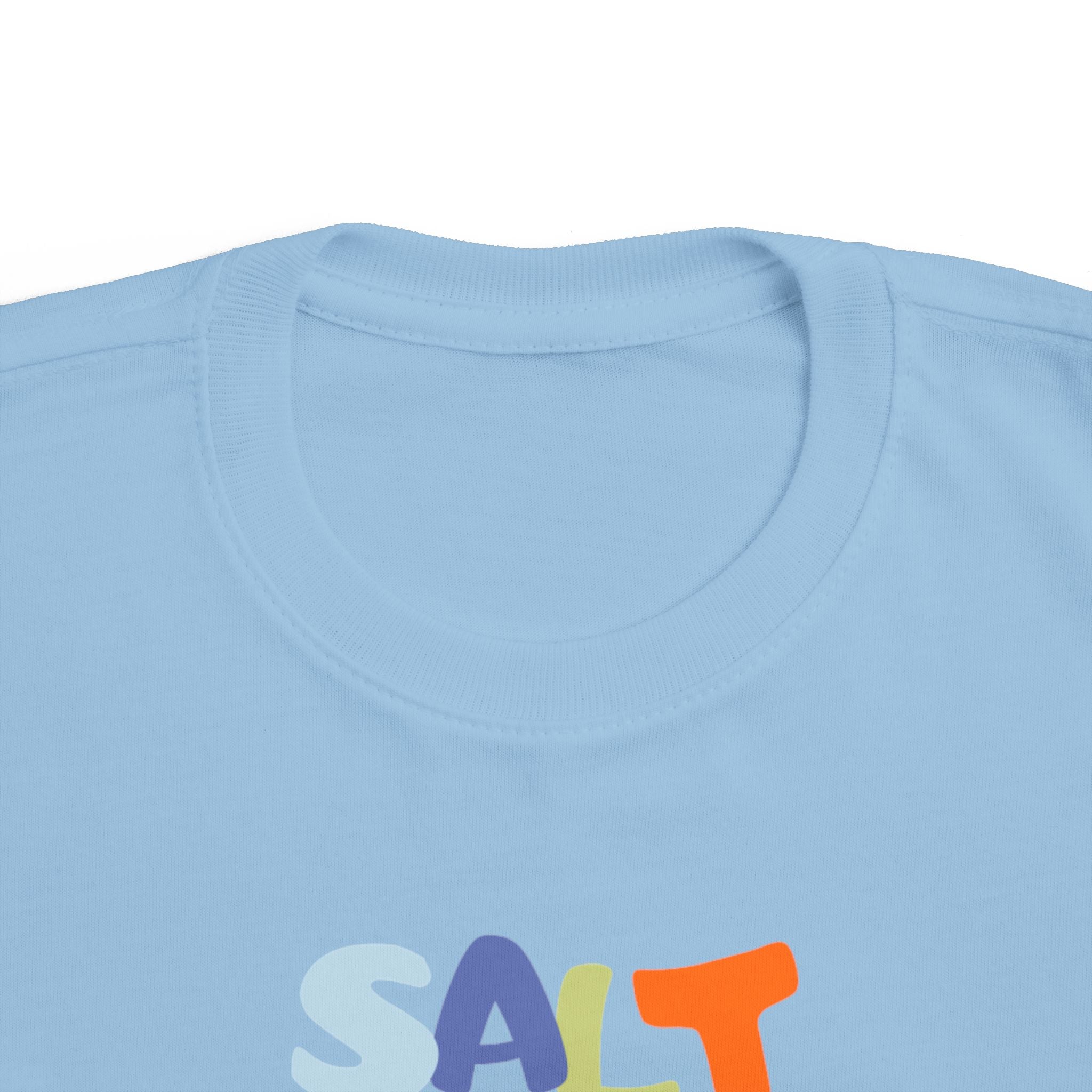 Salt & Light Toddler Tee — Colorful Christian Kids T‑Shirt