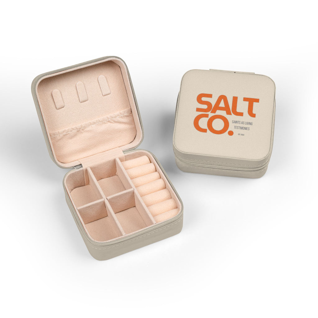 Salt Co. Compact Jewelry Travel Case — Portable Ring & Earring Organizer