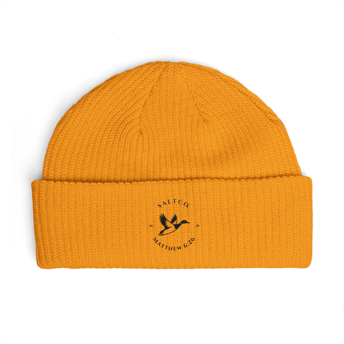 Matthew 6:26 Cuff Beanie