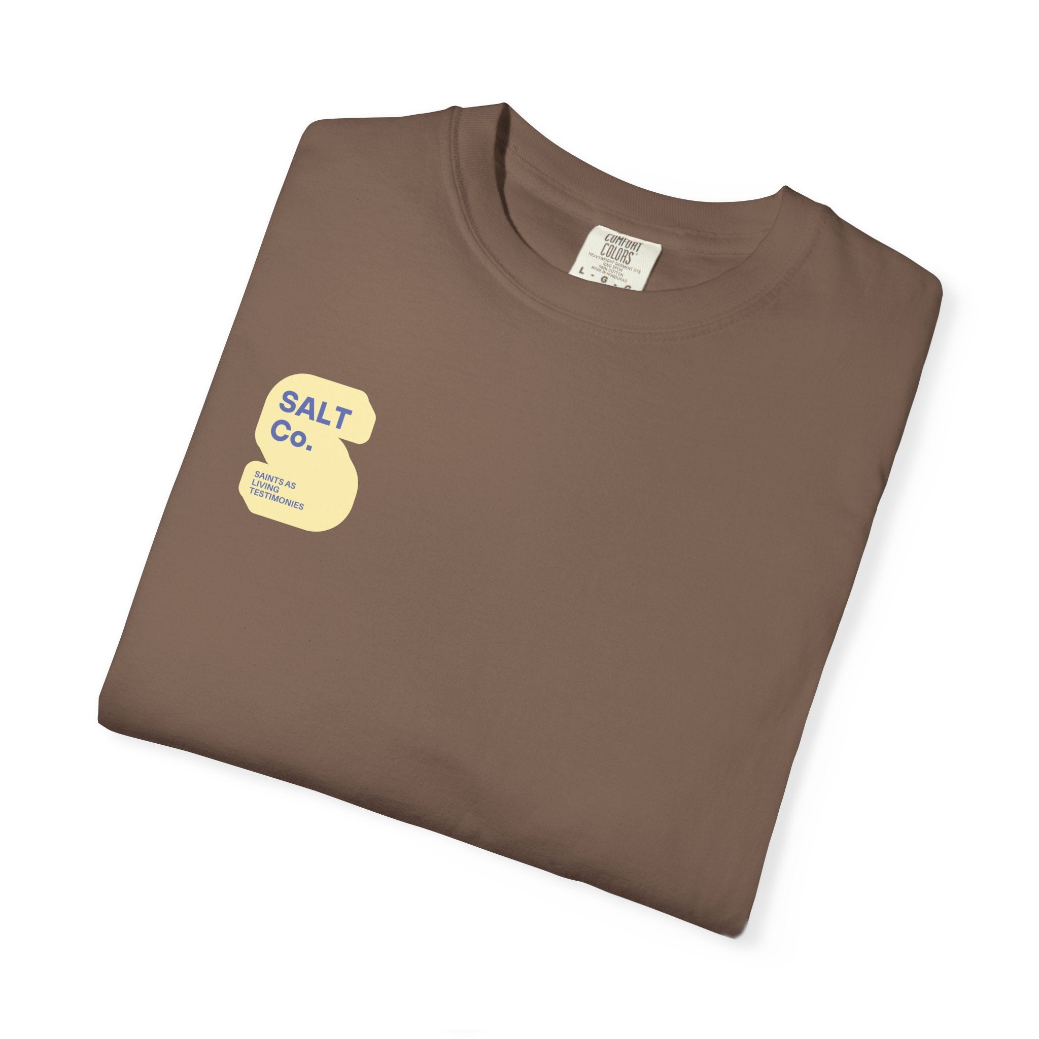 SALT Co. Graphic T-Shirt — 'Saints As Living Testimonies' Retro Logo Tee