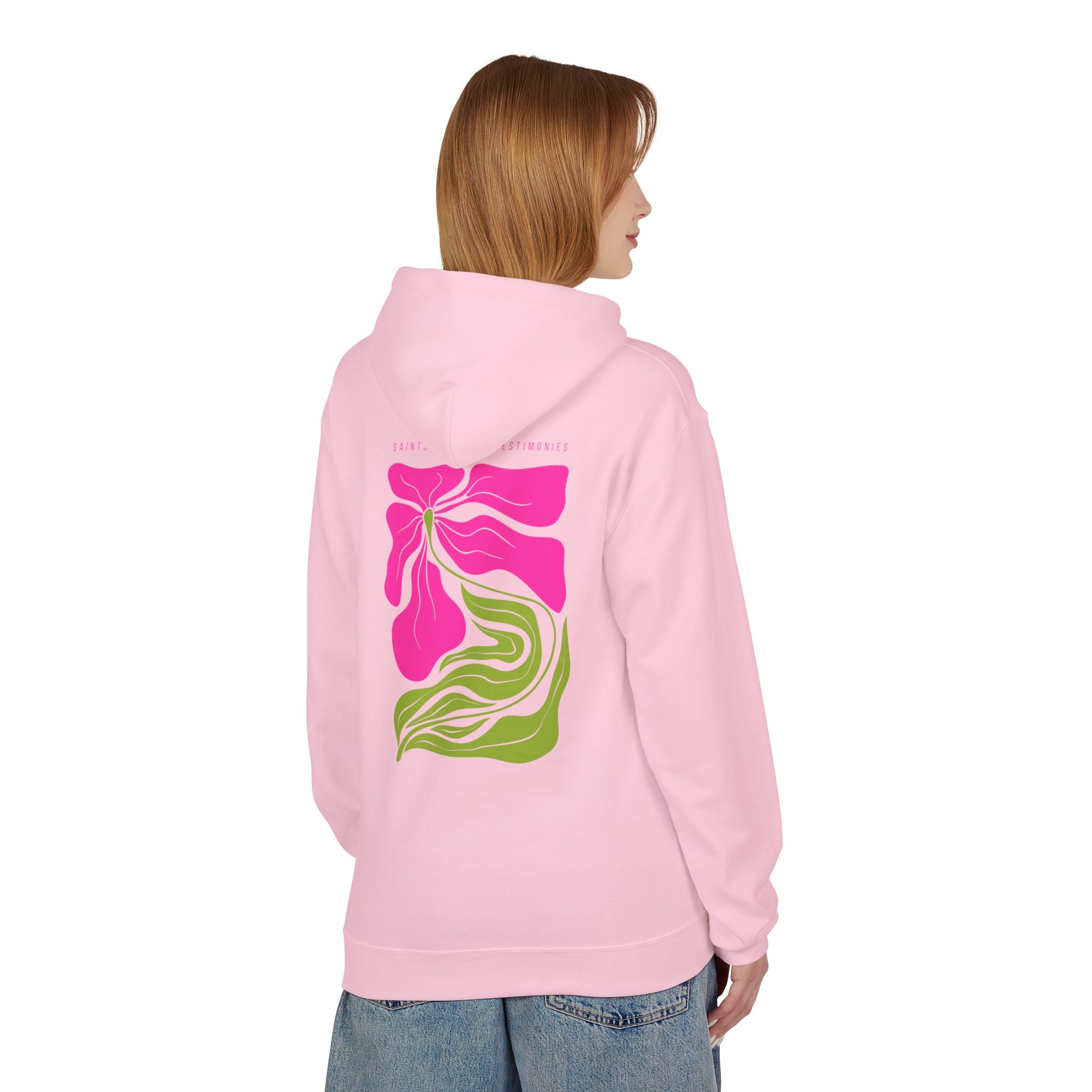 "Co-Creator aka mom" Floral Hoodie