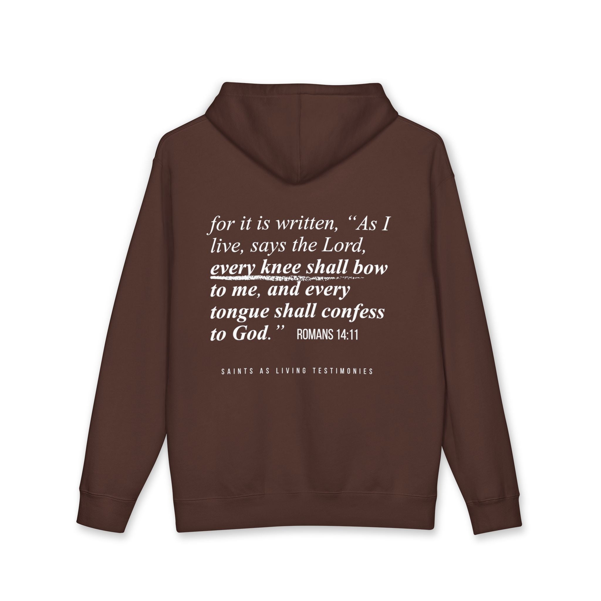 'Every Knee Shall Bow' Hoodie