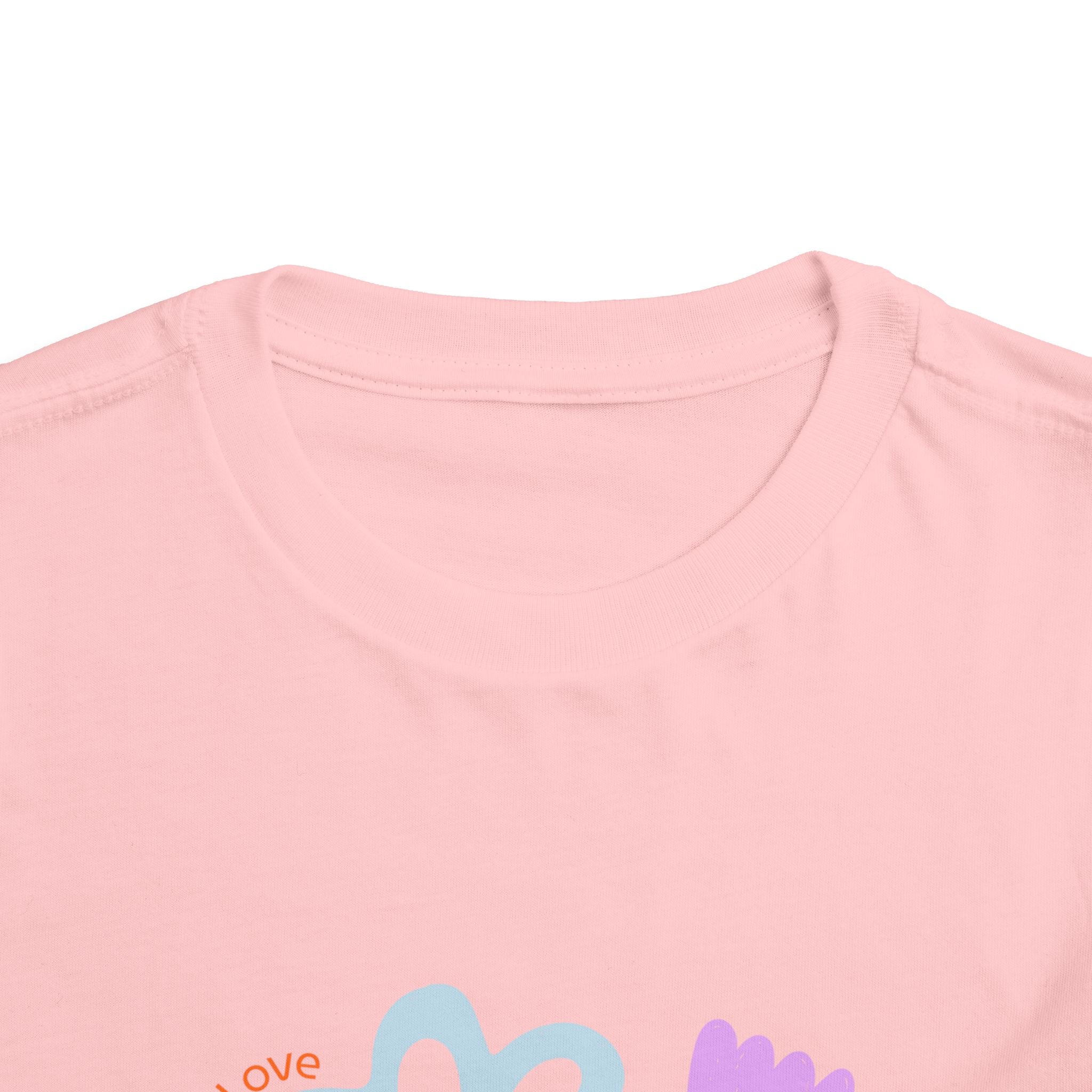 Toddler Tee - Love, Joy, Peace.