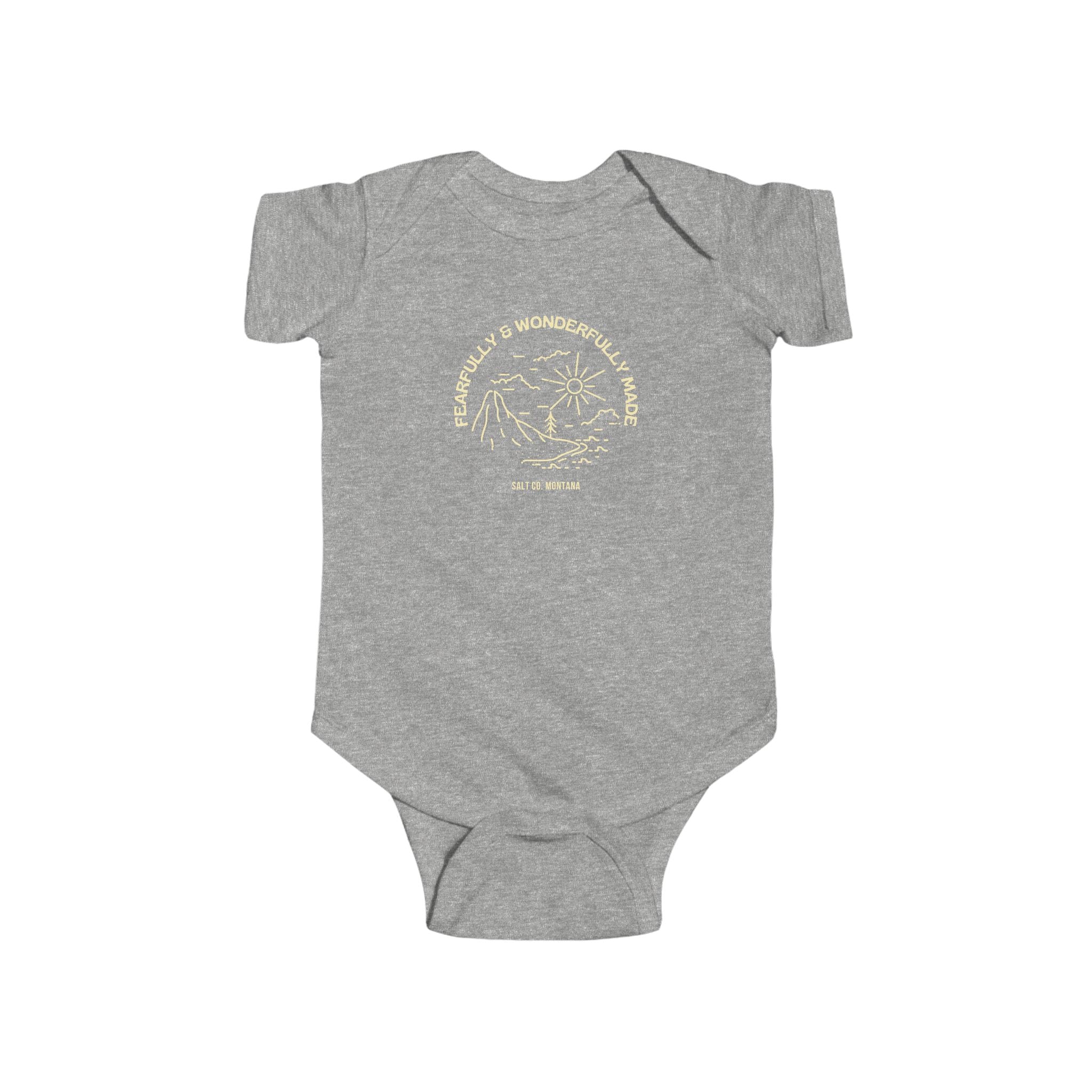 Infant Bodysuit — "Fearfully & Wonderfully Made"