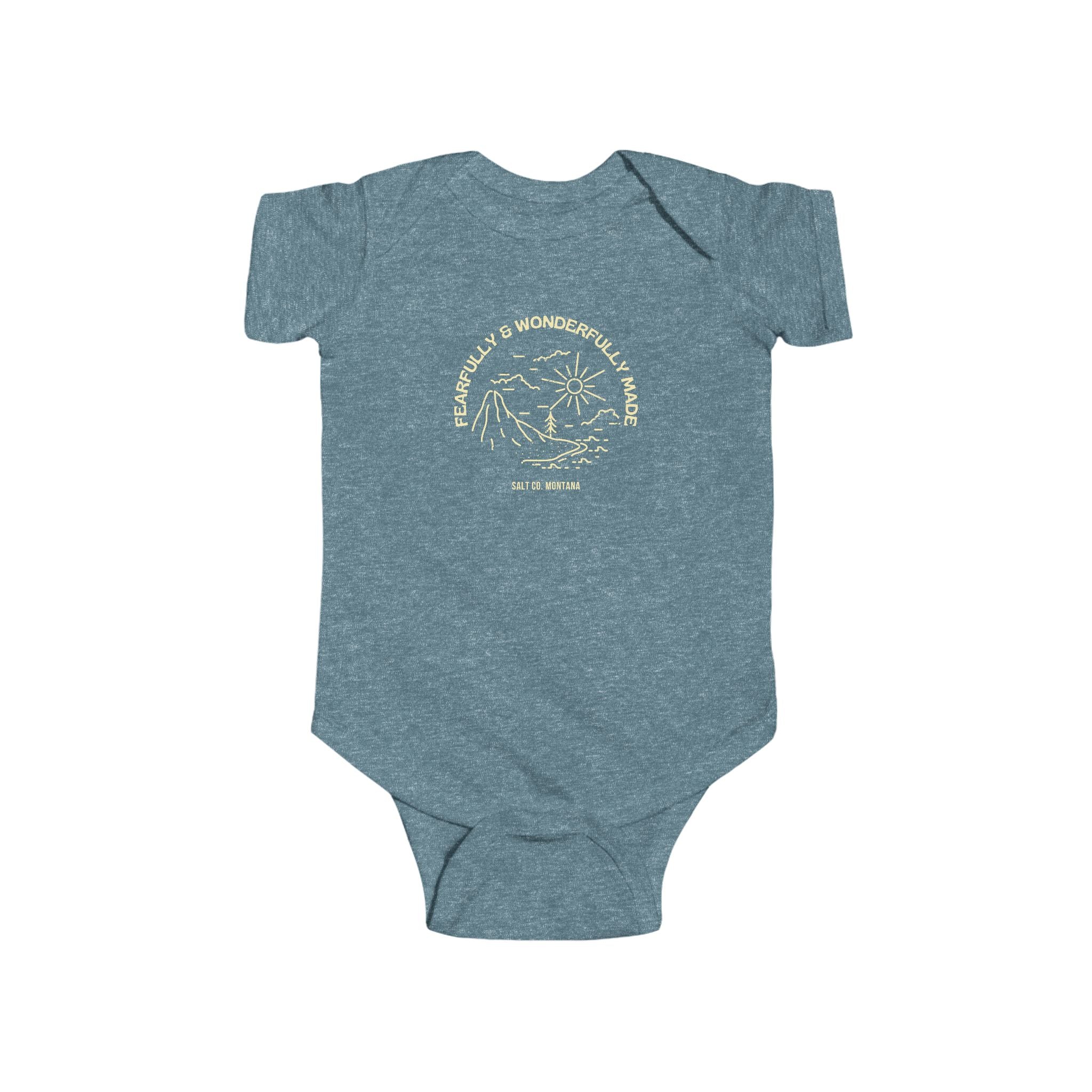 Infant Bodysuit — "Fearfully & Wonderfully Made"