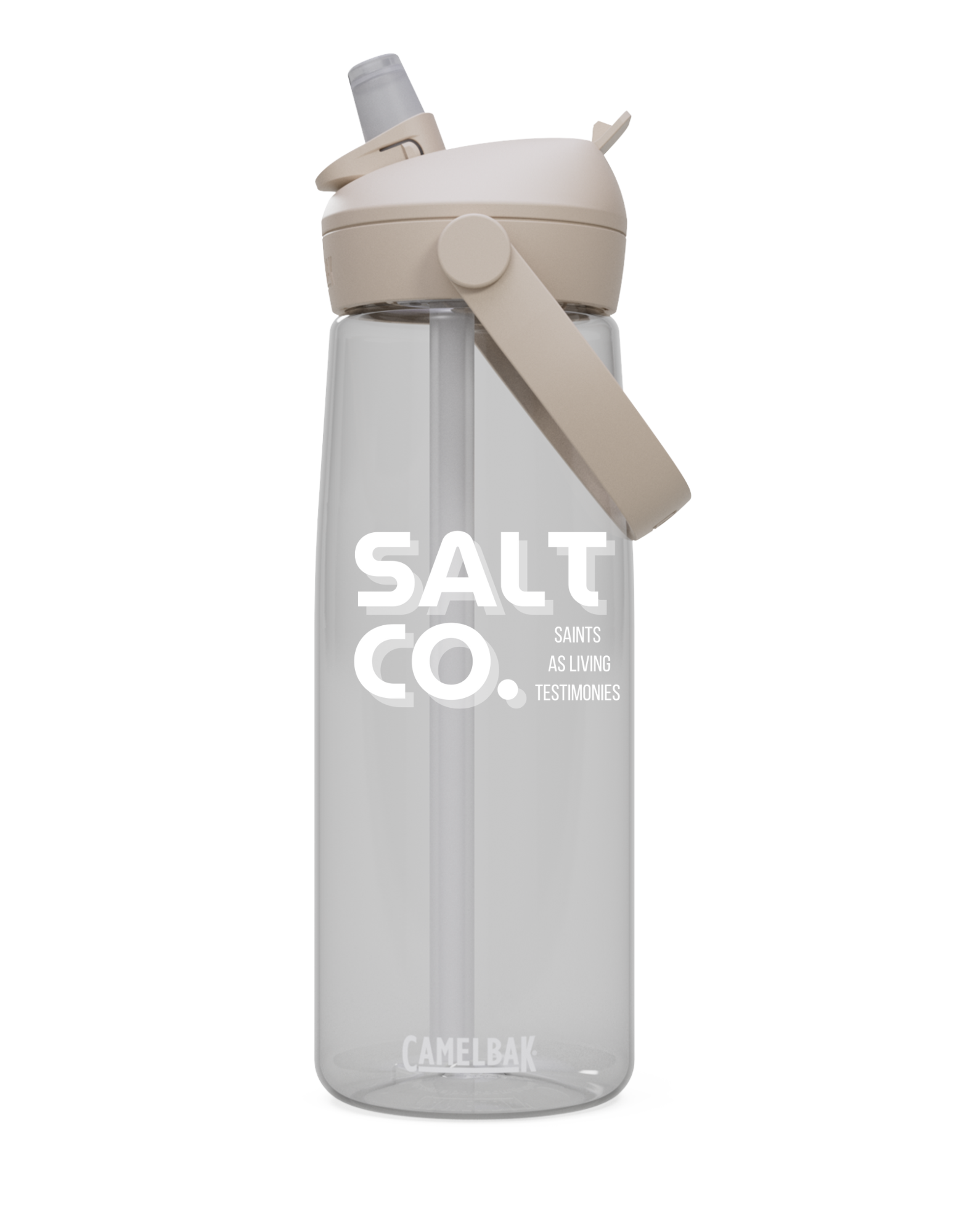 25oz Flip Straw Water Bottle — Tritan™  Camelbak (Salt Co. Logo)