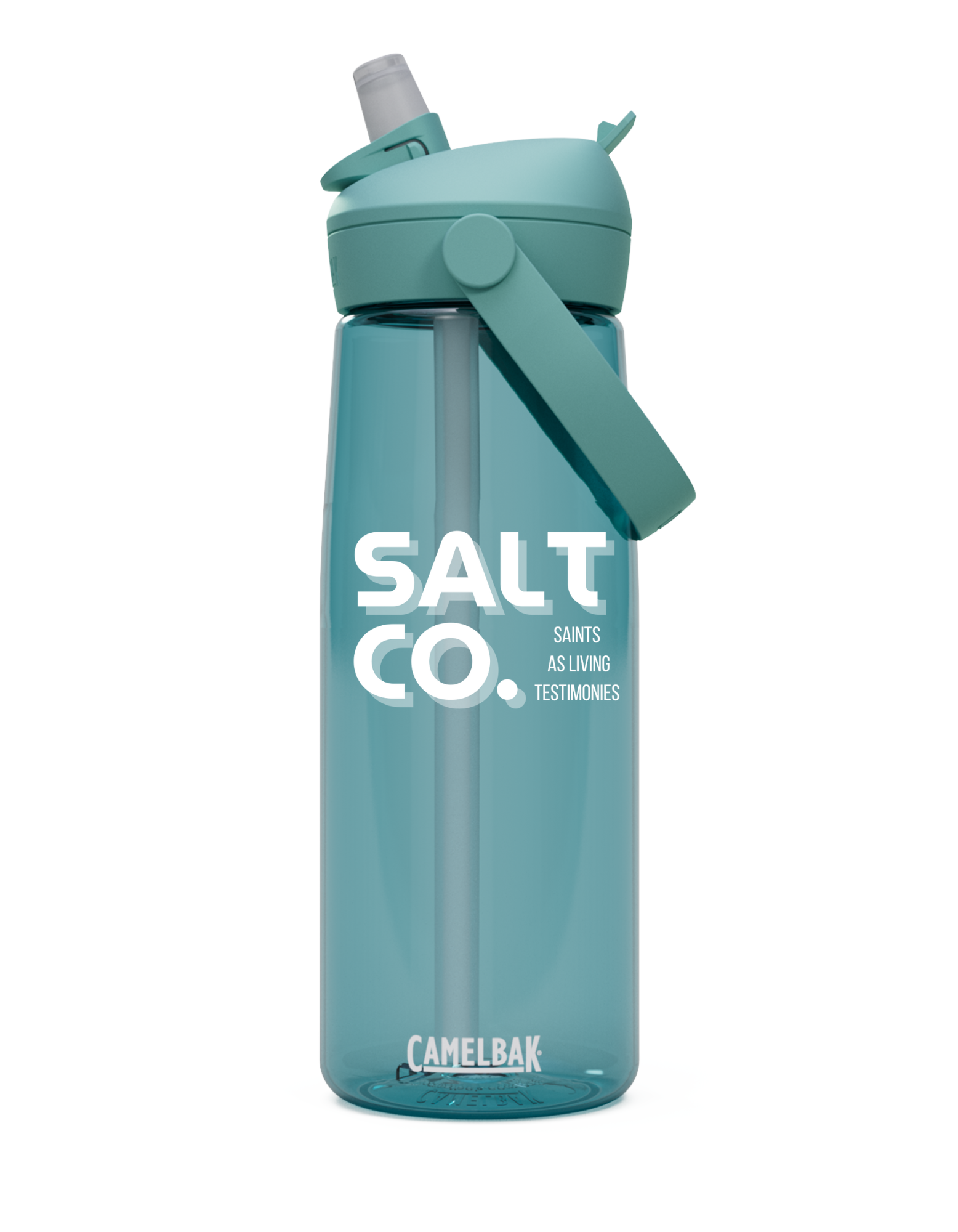 25oz Flip Straw Water Bottle — Tritan™  Camelbak (Salt Co. Logo)
