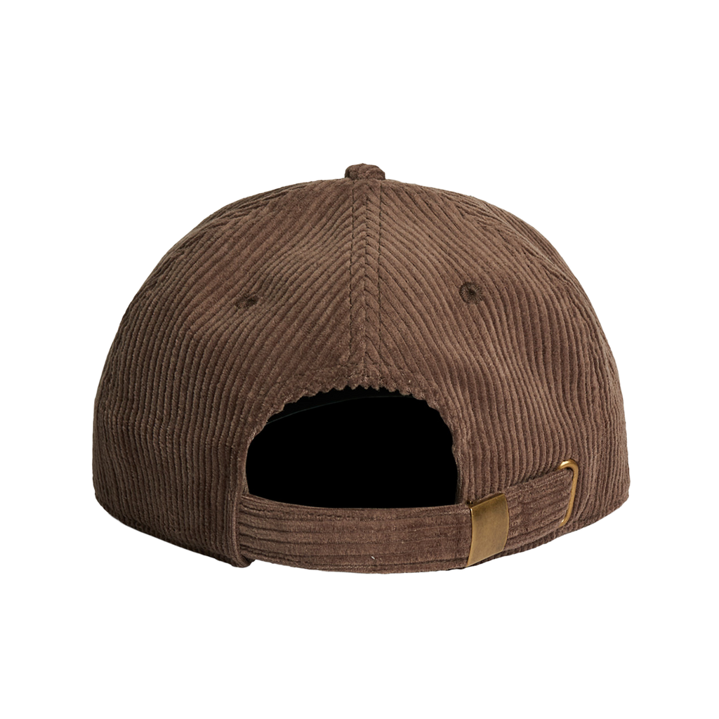 “God Created Surf” Embroidered Corduroy Cap