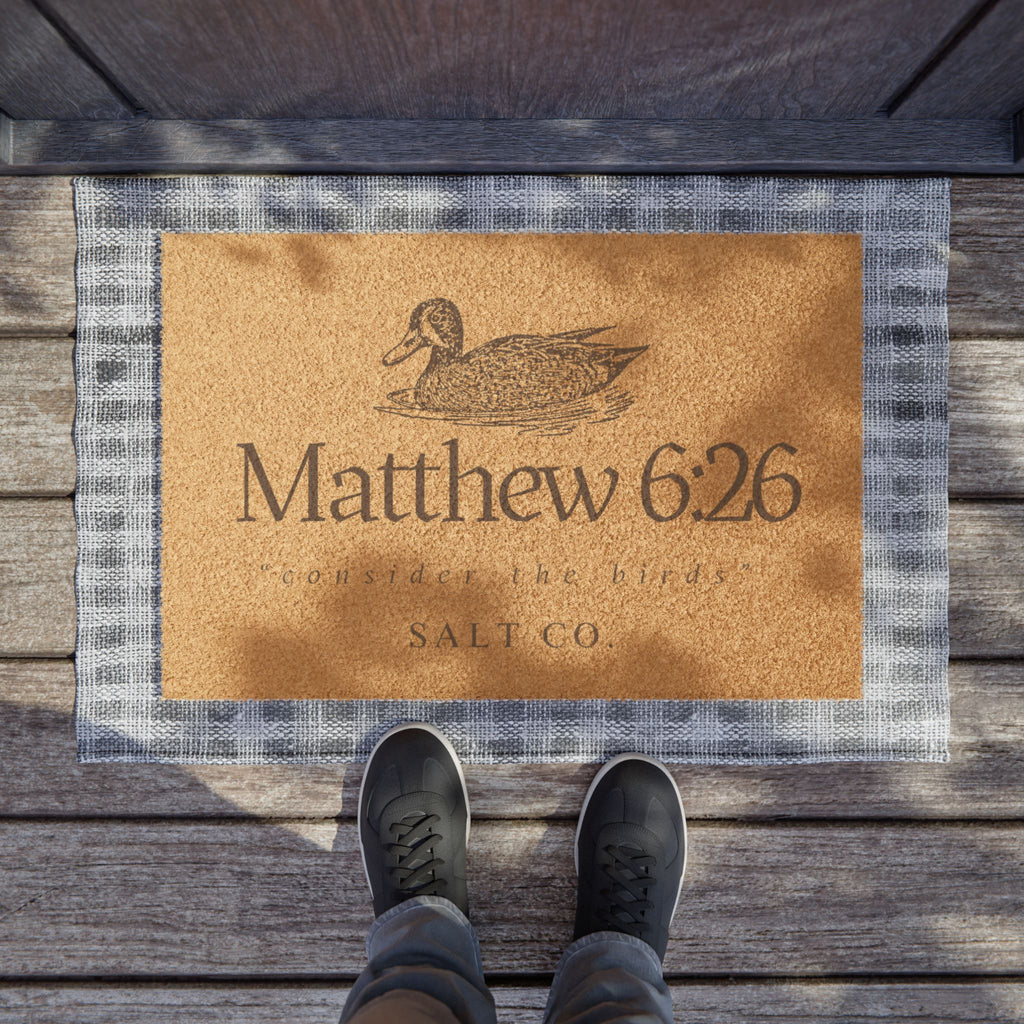 Matthew 6:26 Doormat