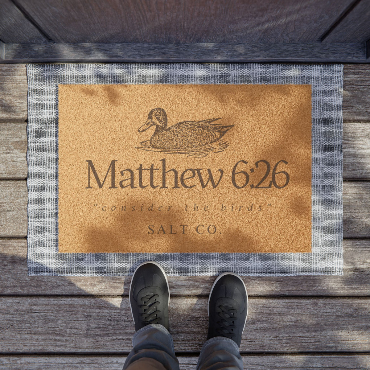 Matthew 6:26 Doormat