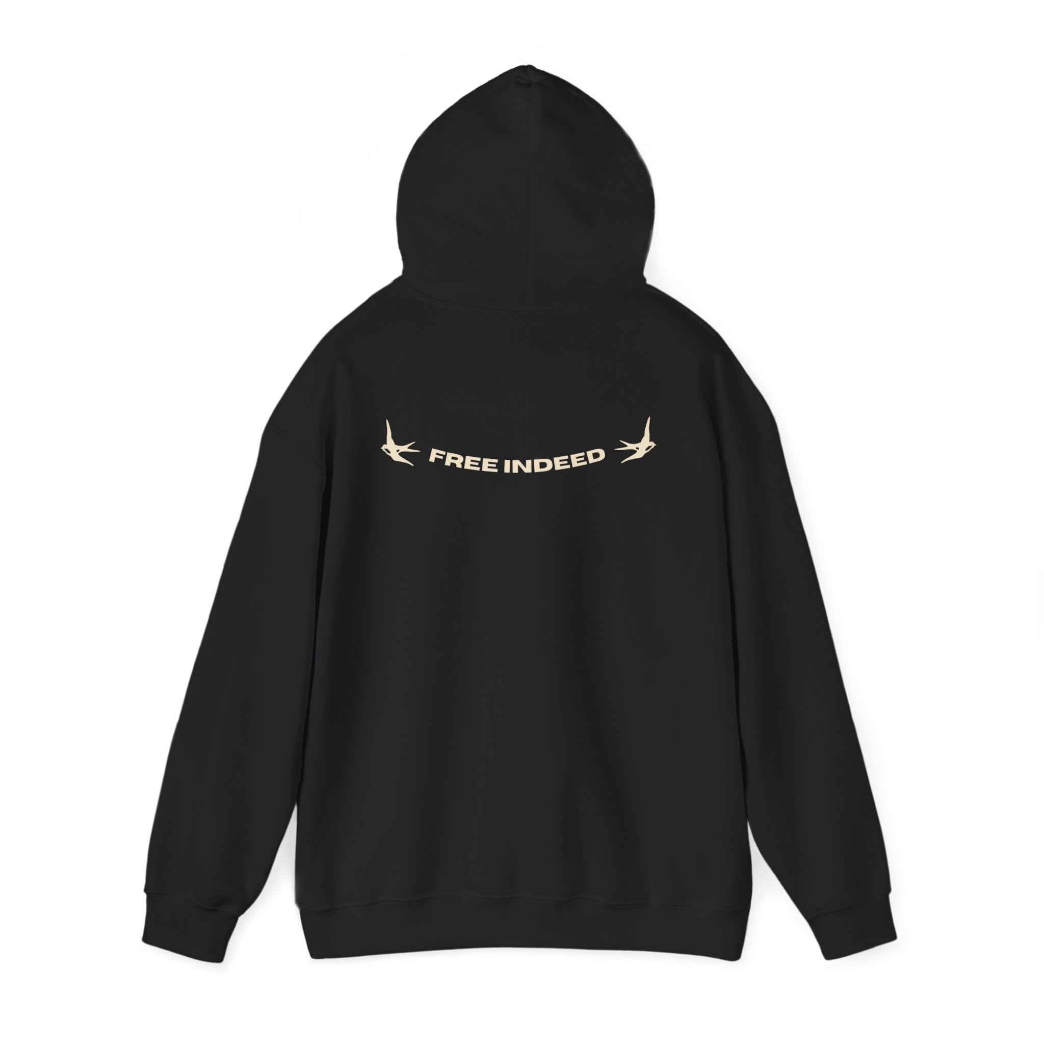 Free Indeed Hoodie — 'Free Indeed' Bird Graphic Pullover