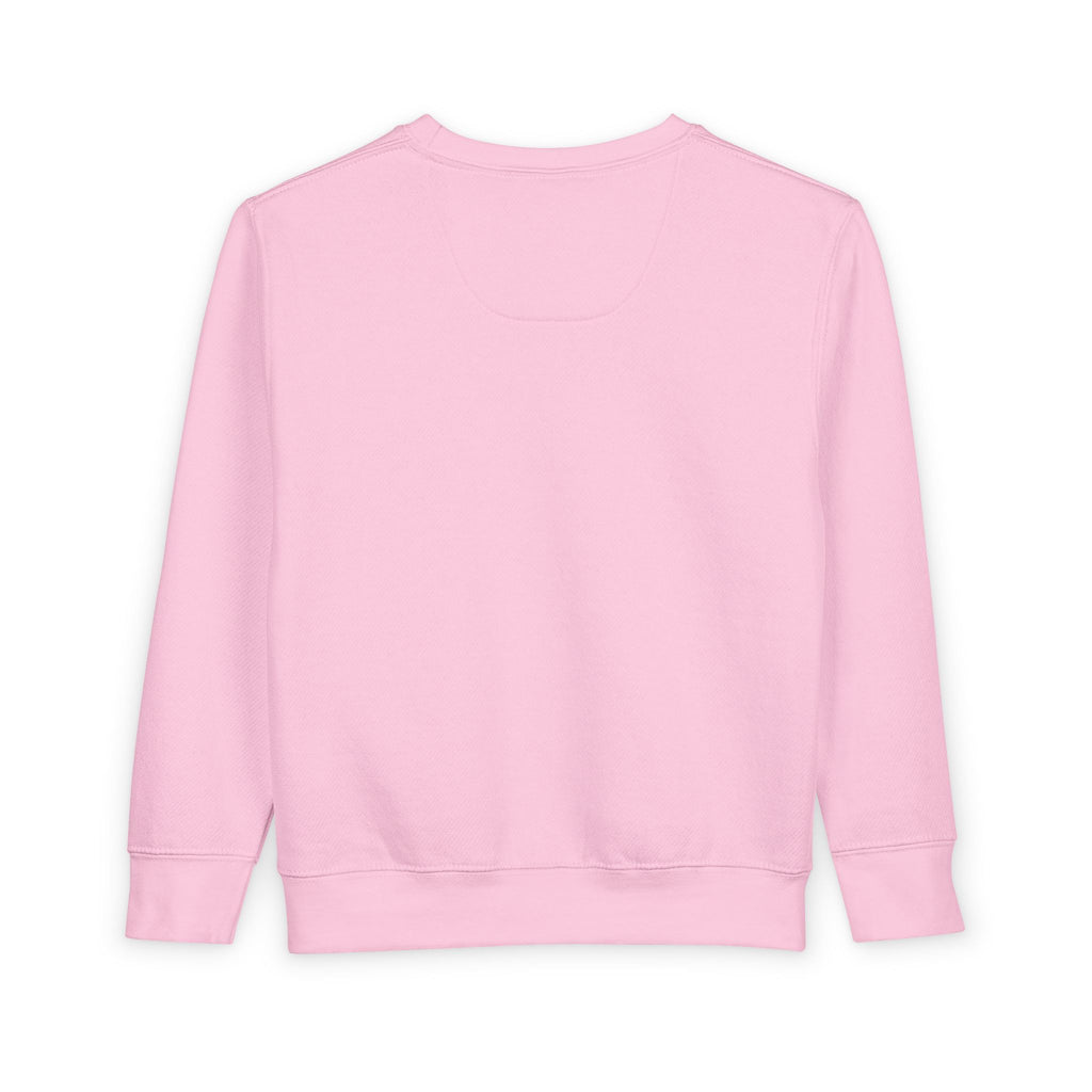 Toddler Girl Sweatshirt - "Jesus Loves Me This I Know"