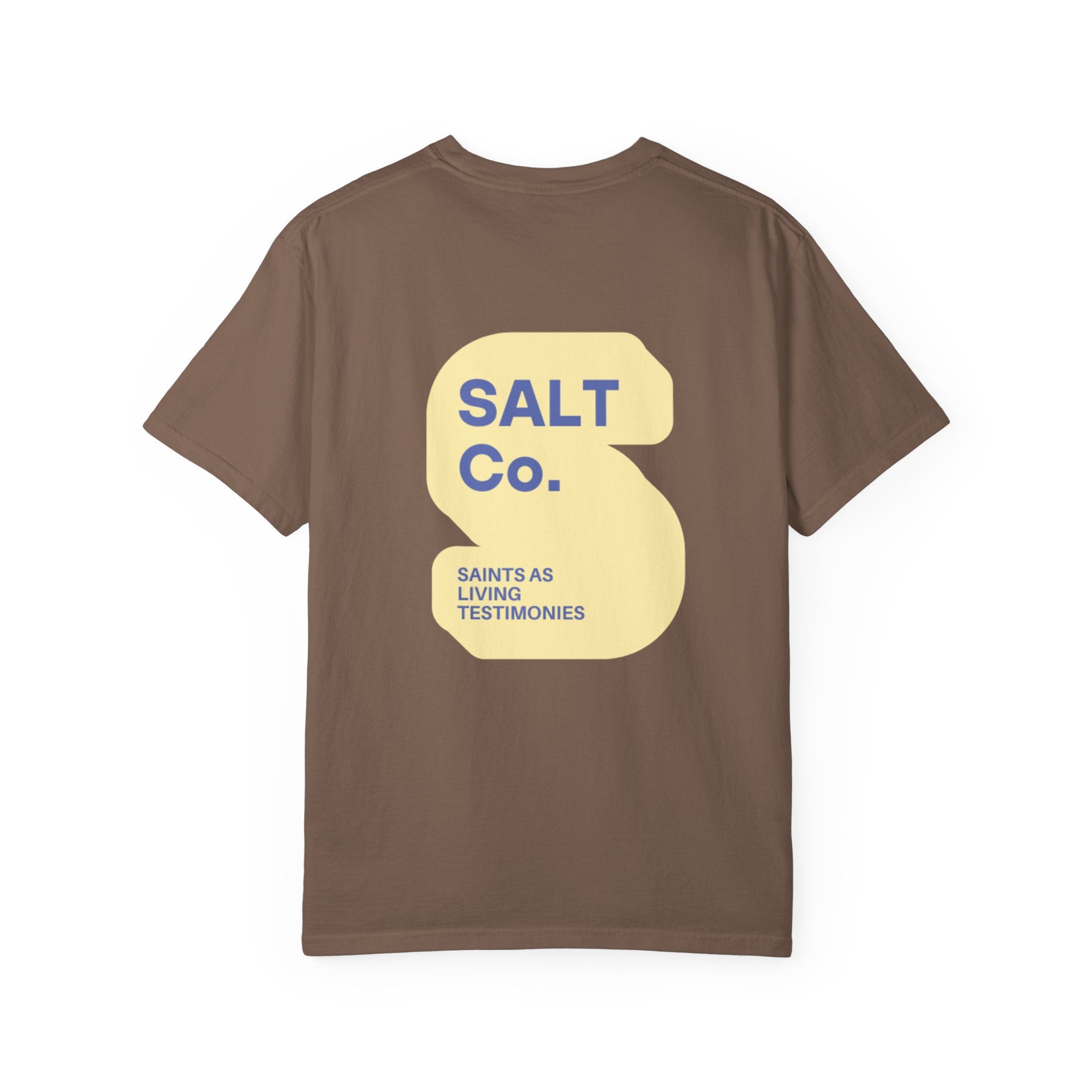 SALT Co. Graphic T-Shirt — 'Saints As Living Testimonies' Retro Logo Tee