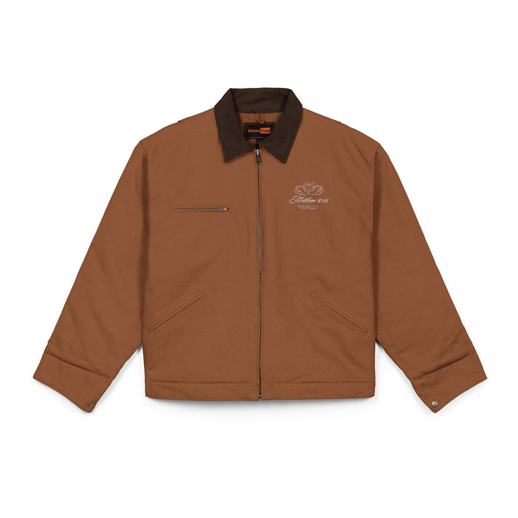 CornerStone® Duck Cloth Chore Jacket - Swans