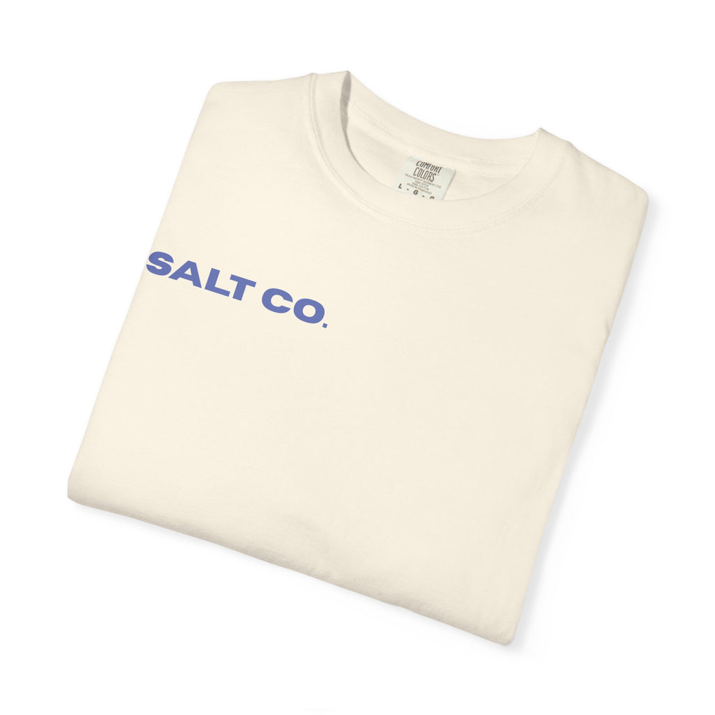 Salt Co. Minimalist Tee — "SAINTS AS LIVING TESTIMONIES" Back Print