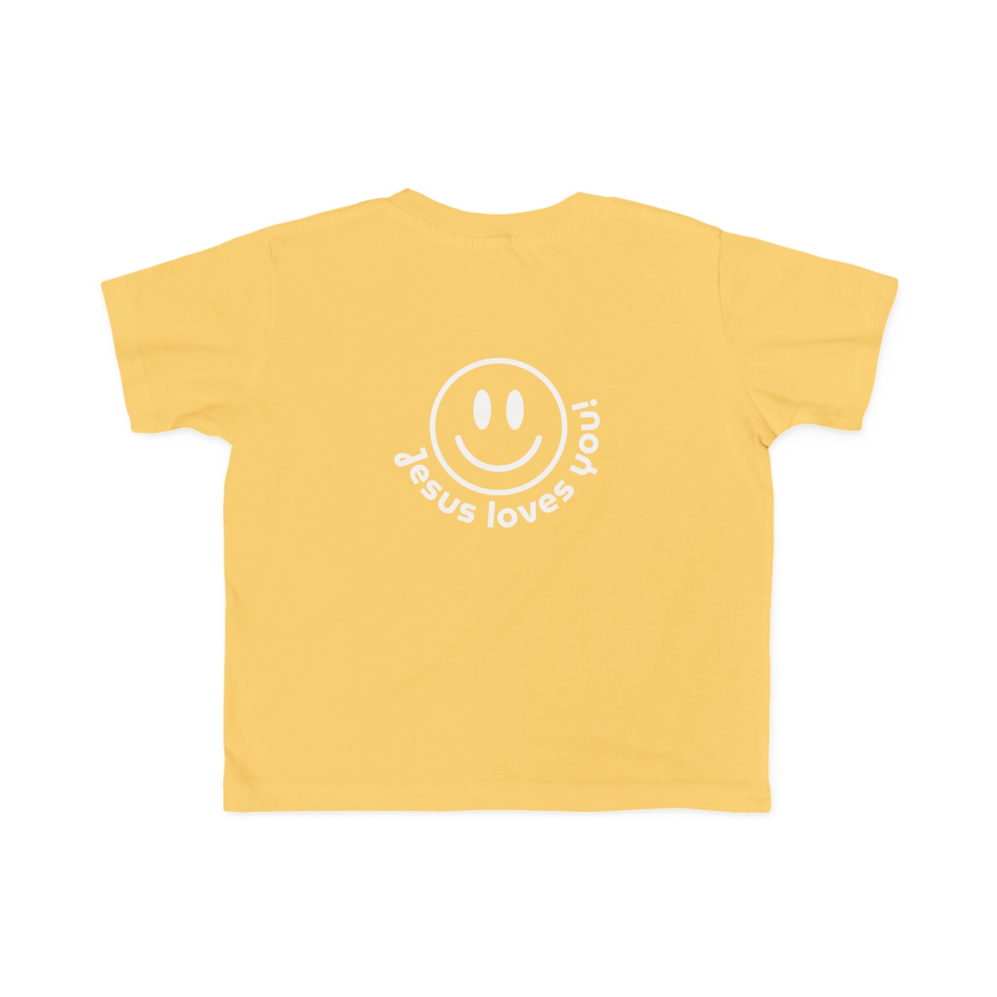 Toddler Tee — 'Salt Co.' Front & 'Jesus Loves You' Smiley Back