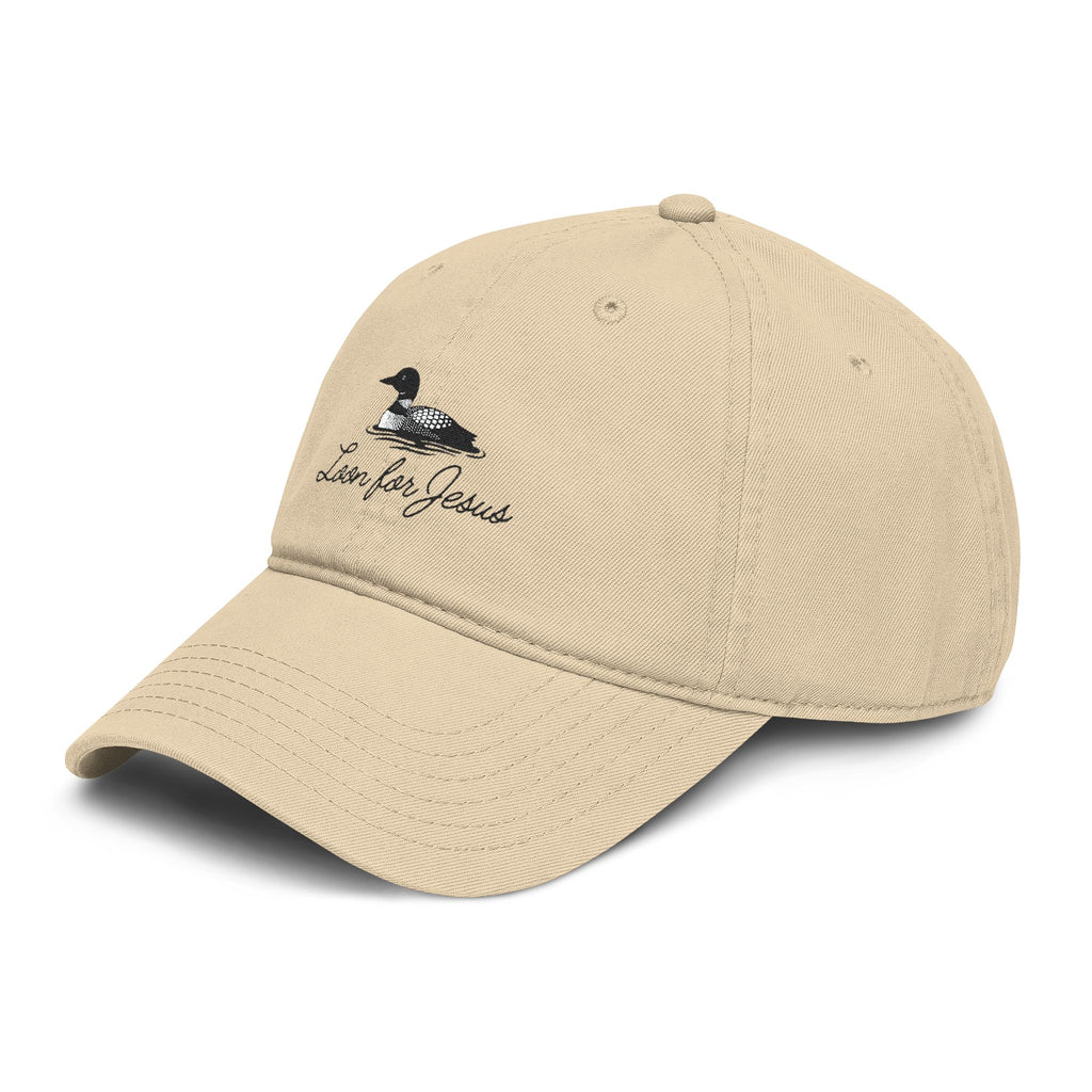 "Loon for Jesus" Embroidered Cap