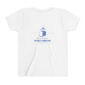 Youth Tee - "Daily Bread" Blue Toast Graphic Kids T-Shirt