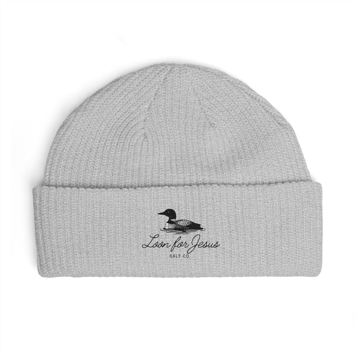 "Loon for Jesus" Cuff Beanie