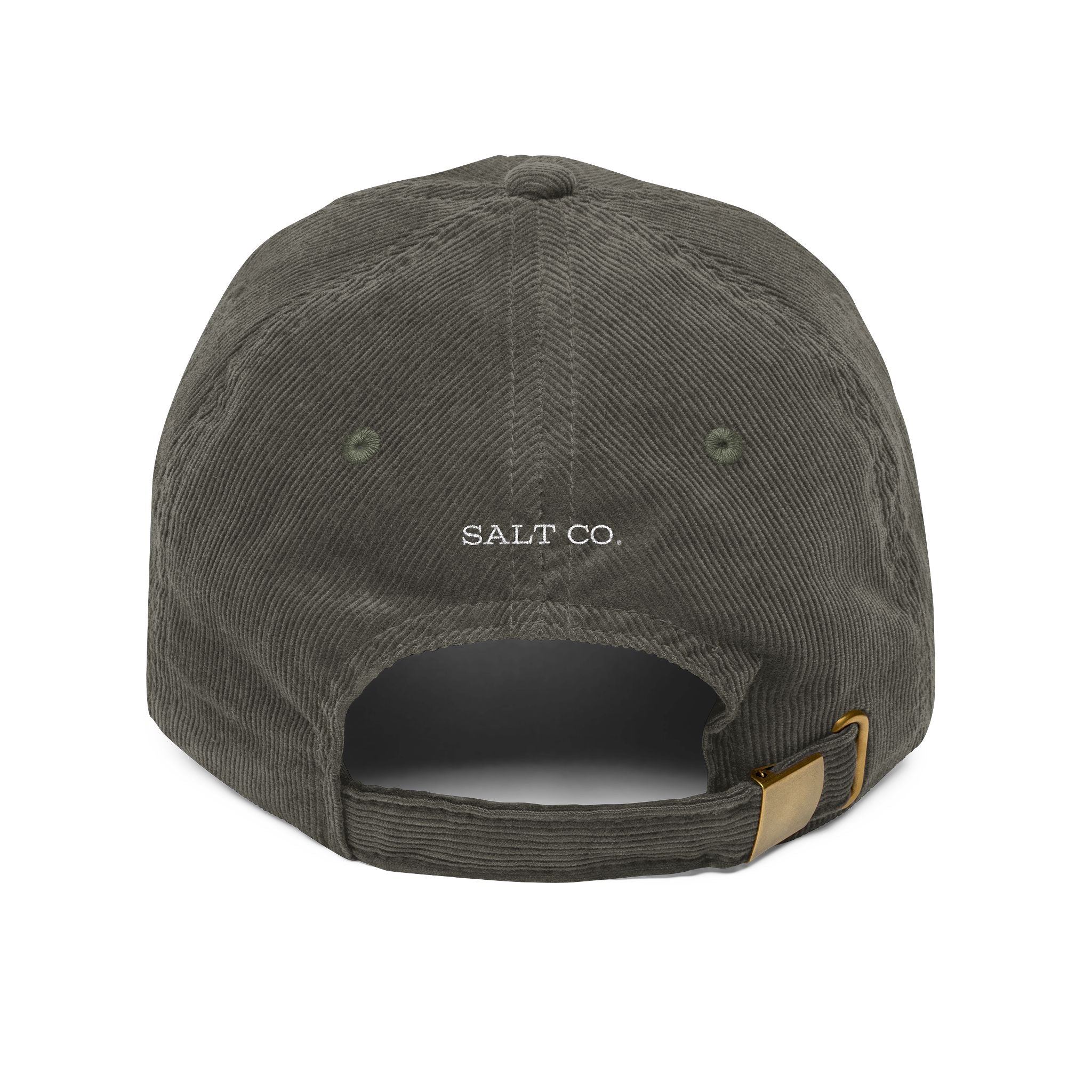 Corduroy Baseball Cap "JESUS SAVES" — Vintage Embroidered Hat