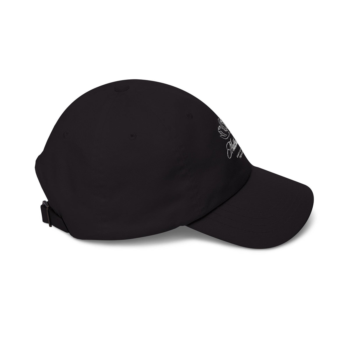 Embroidered Swan Cap