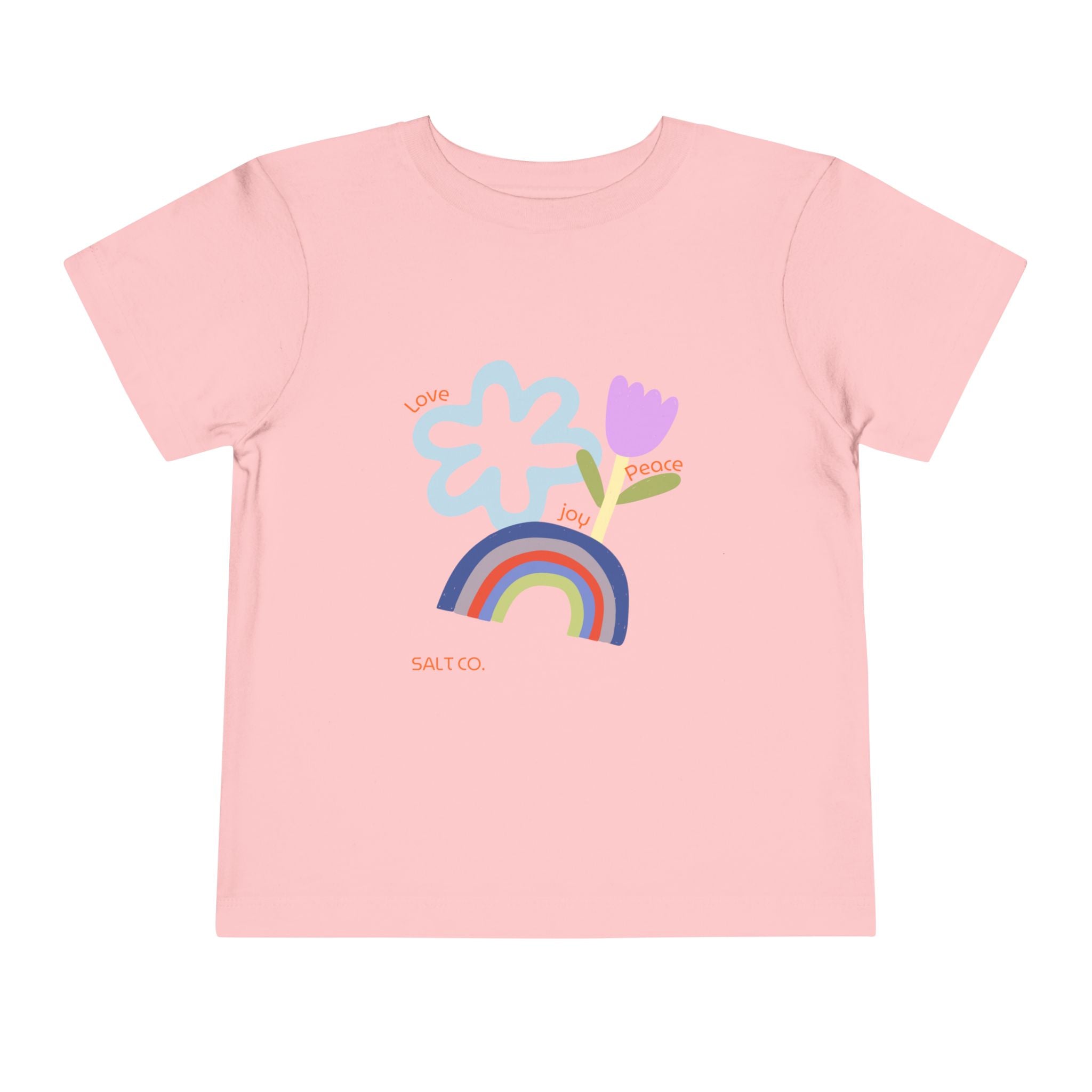 Toddler Tee - Love, Joy, Peace.