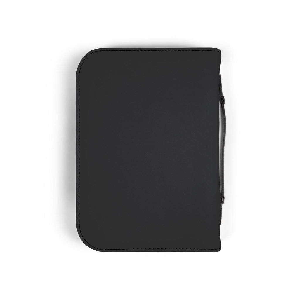 Bible Cover — "All Hail King Jesus" Zippered Bible Case, Christian Worship Gift